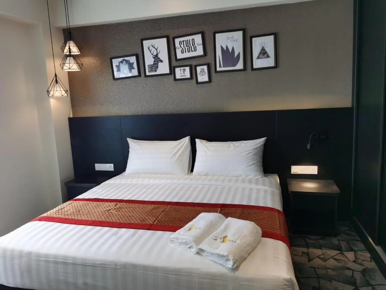 Bed in Hotel Damai Kuala Lumpur