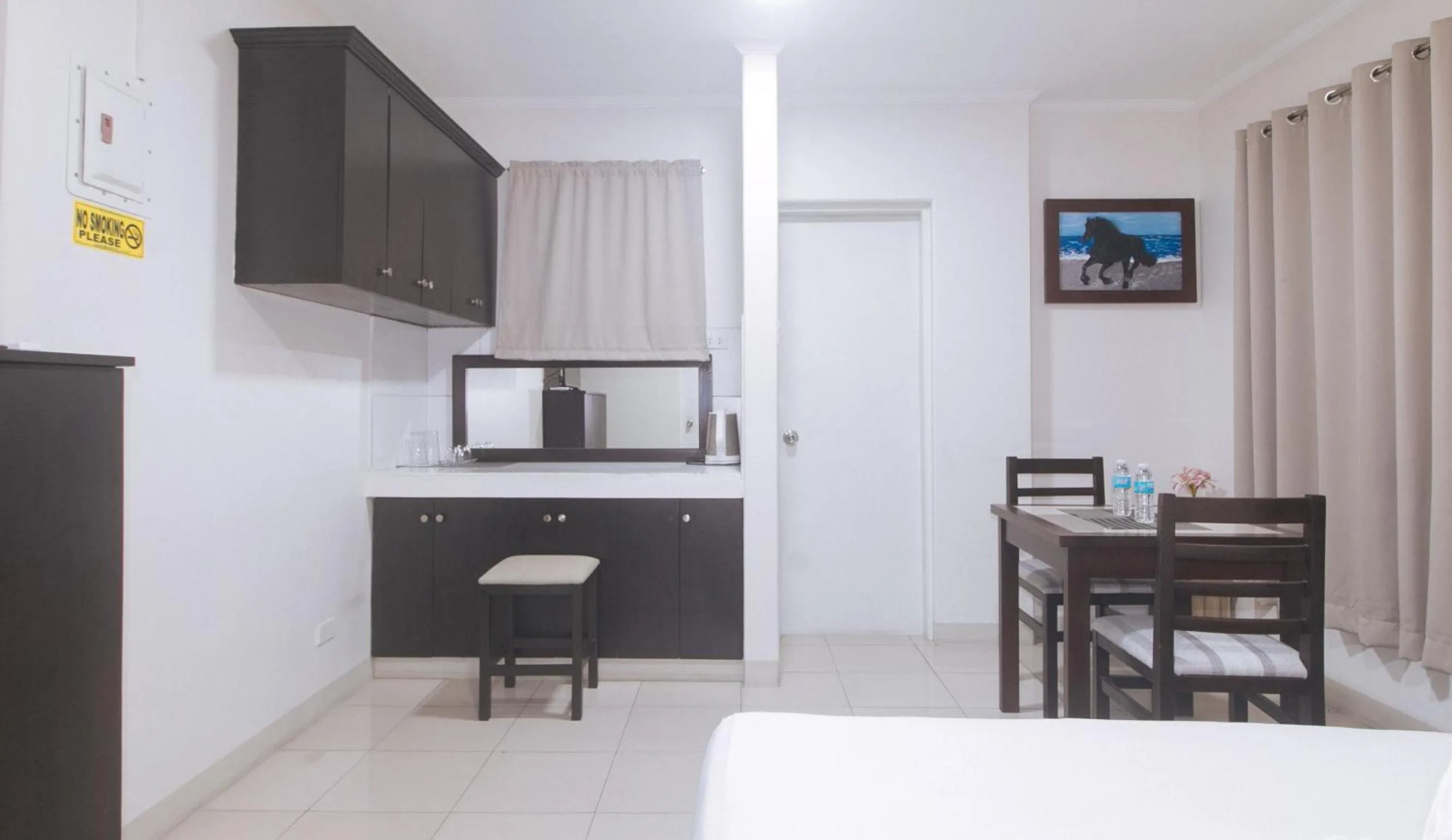 Seating area in UrbanView at Evangelista Street Makati