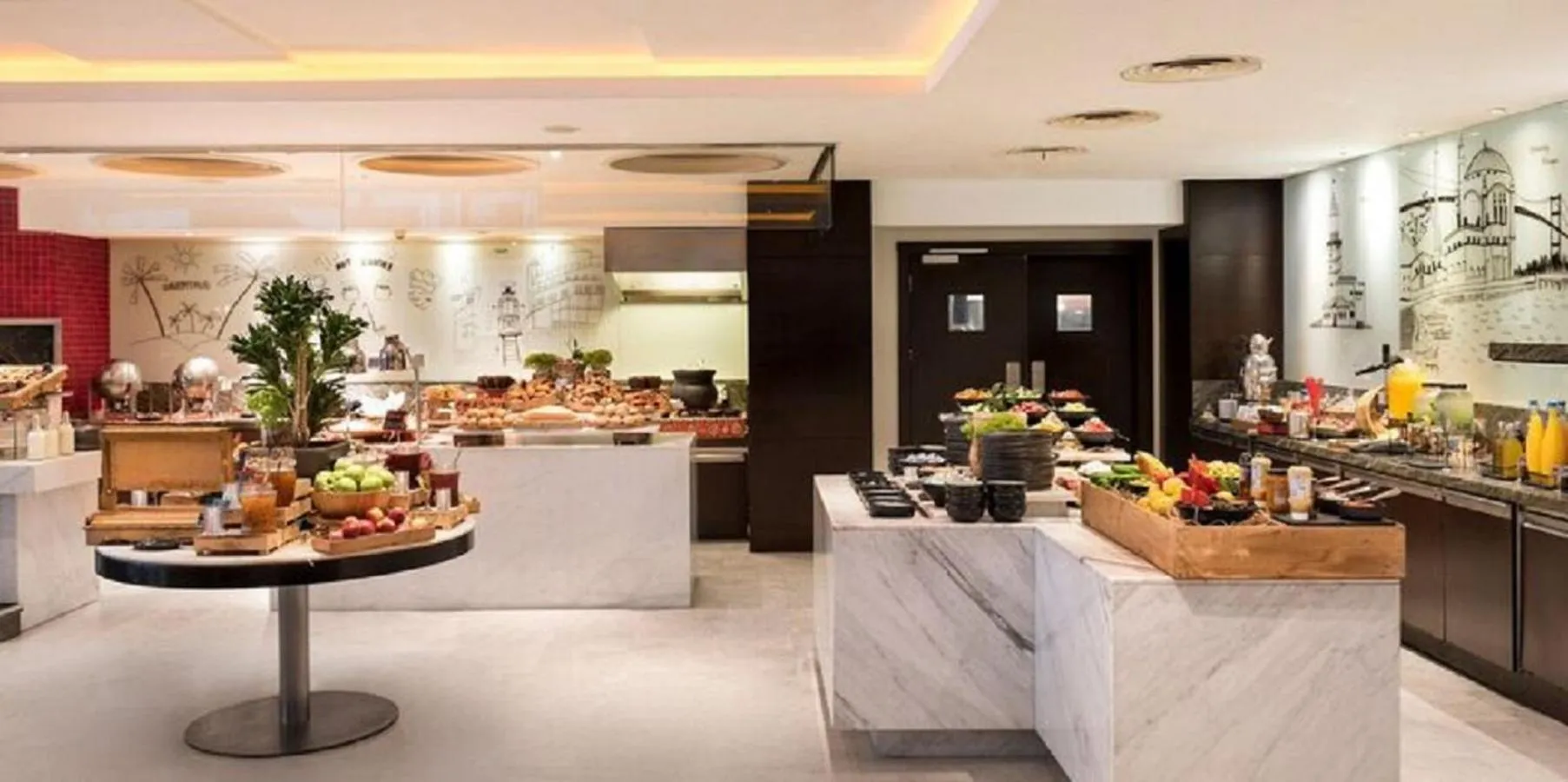 Restaurant/places to eat in Radisson Blu Bosphorus Hotel