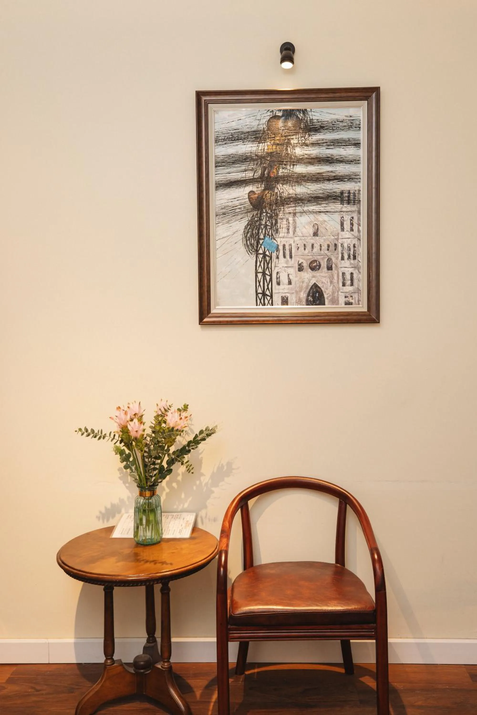 Decorative detail in 9 Hostel and Suites