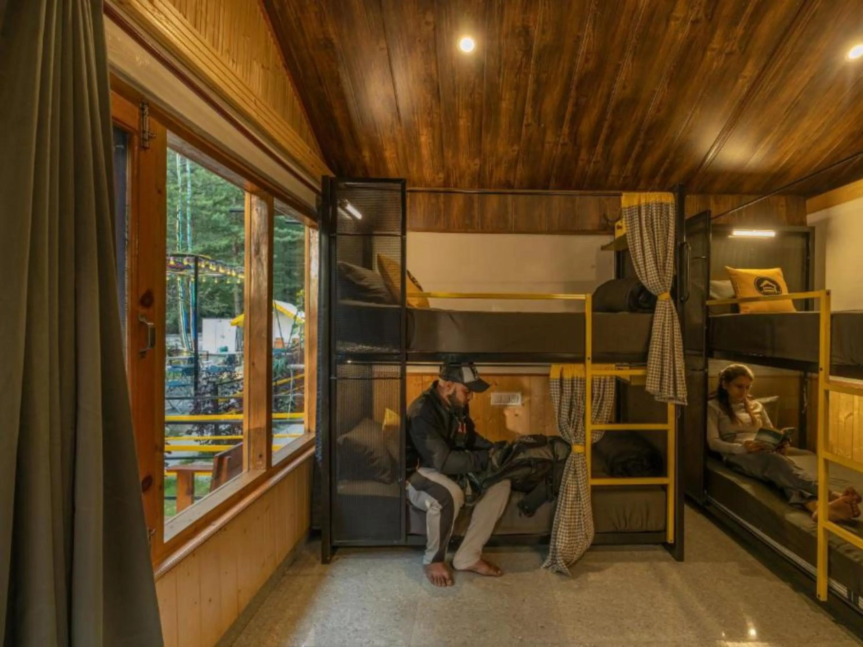 Bed in The Hosteller Kasol, Riverside