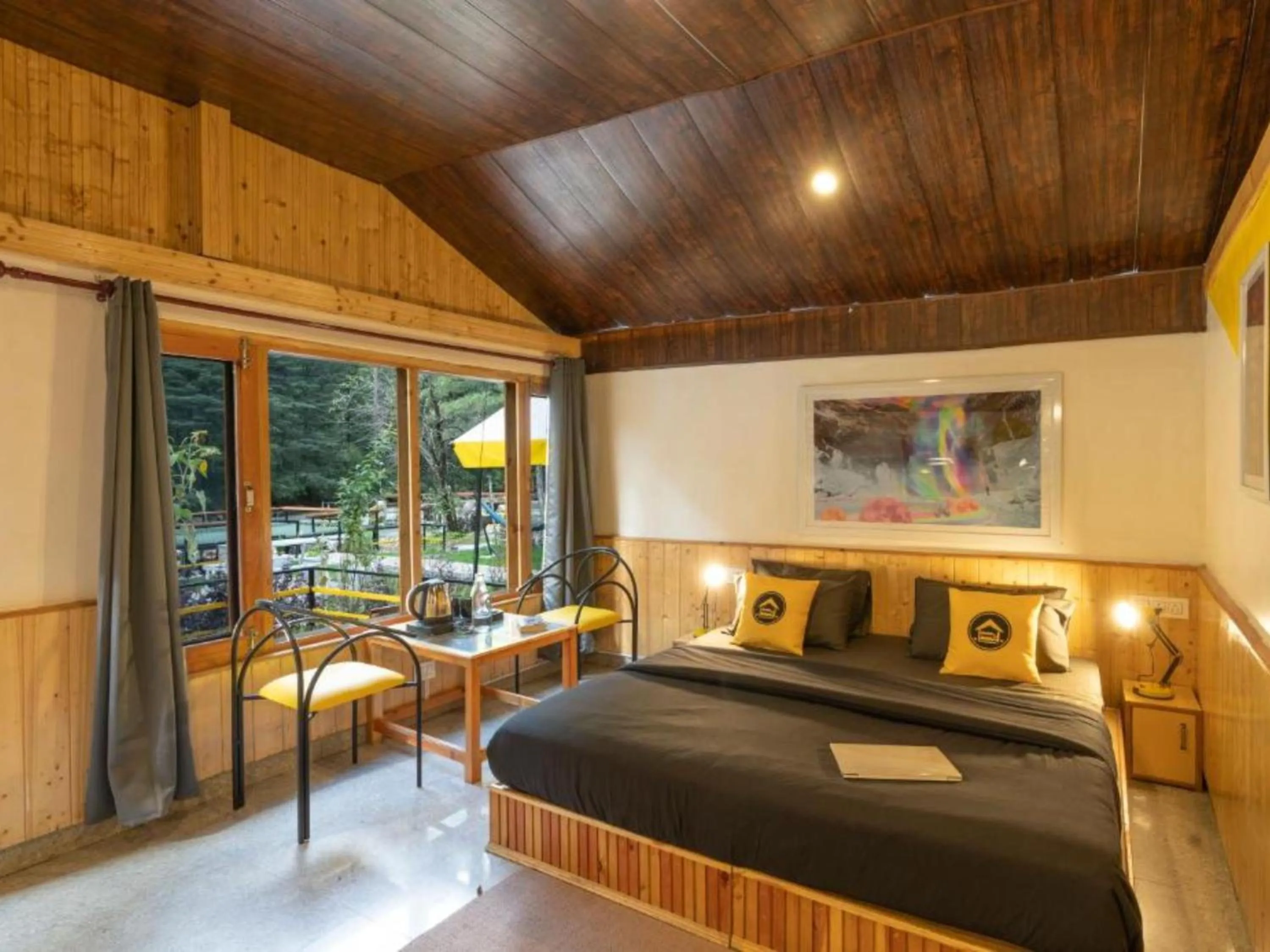 Bed in The Hosteller Kasol, Riverside