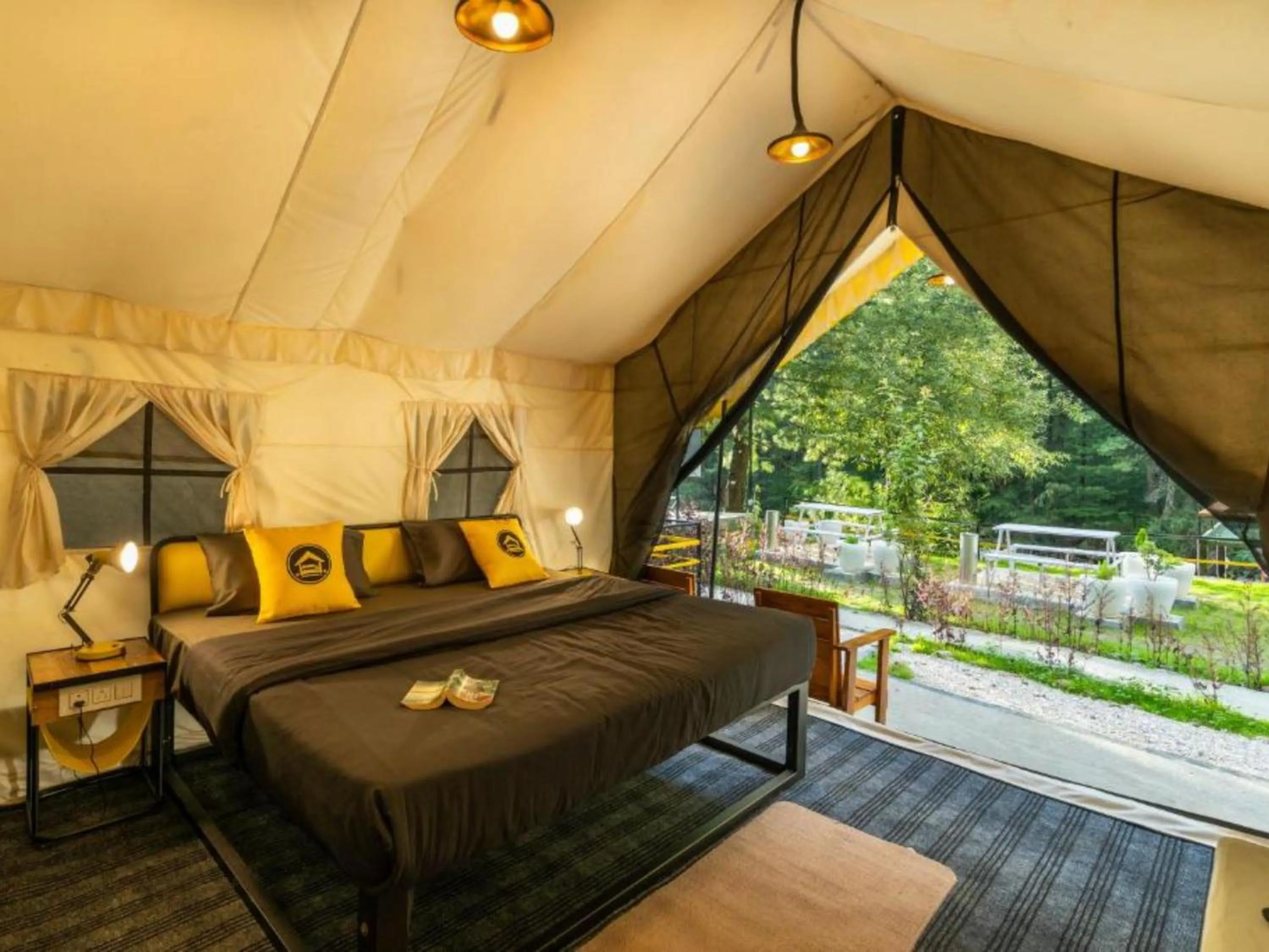 Bed in The Hosteller Kasol, Riverside