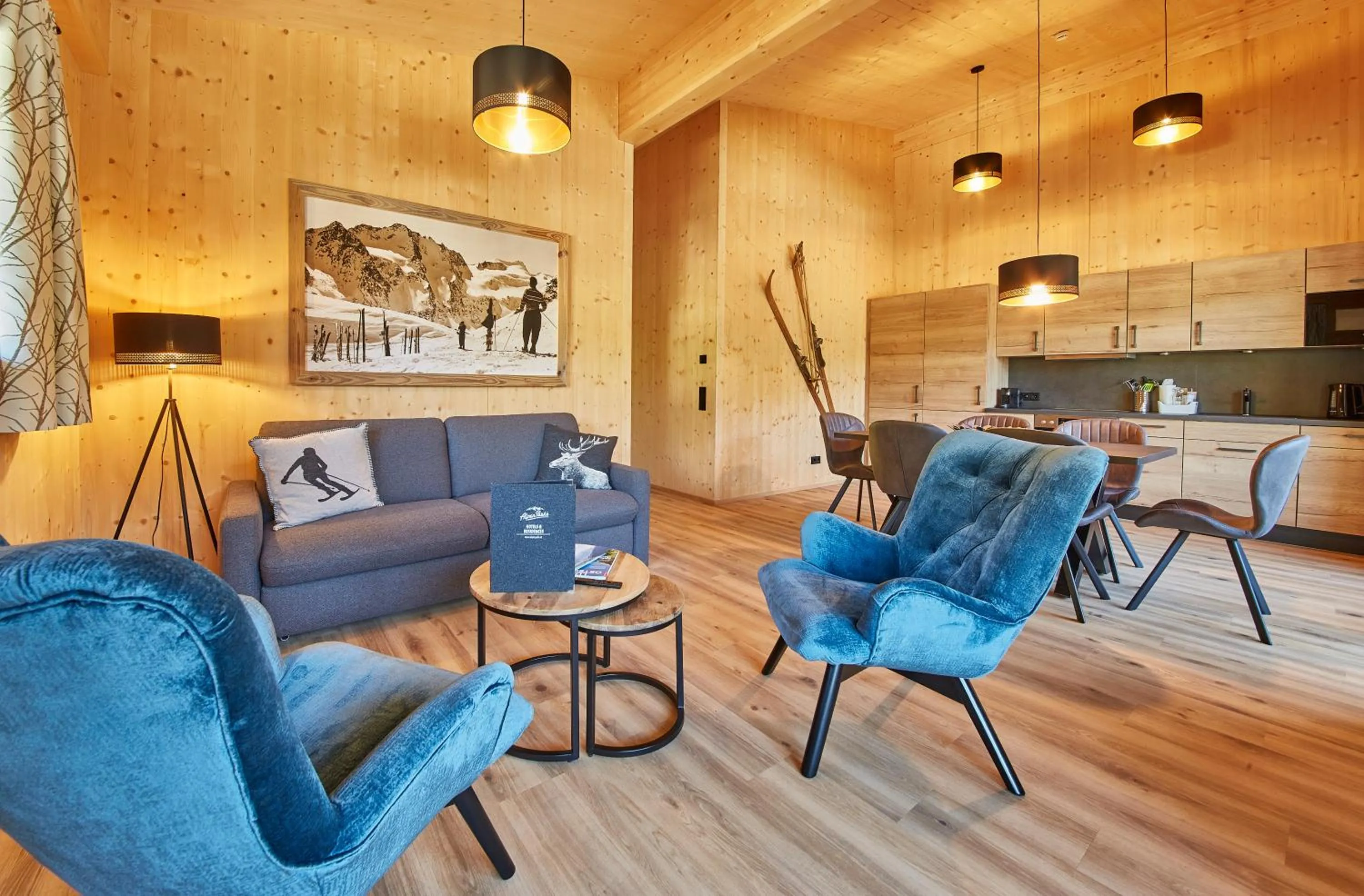 Living room in AlpenParks Chalet & Apartment Steve Lodge Viehhofen