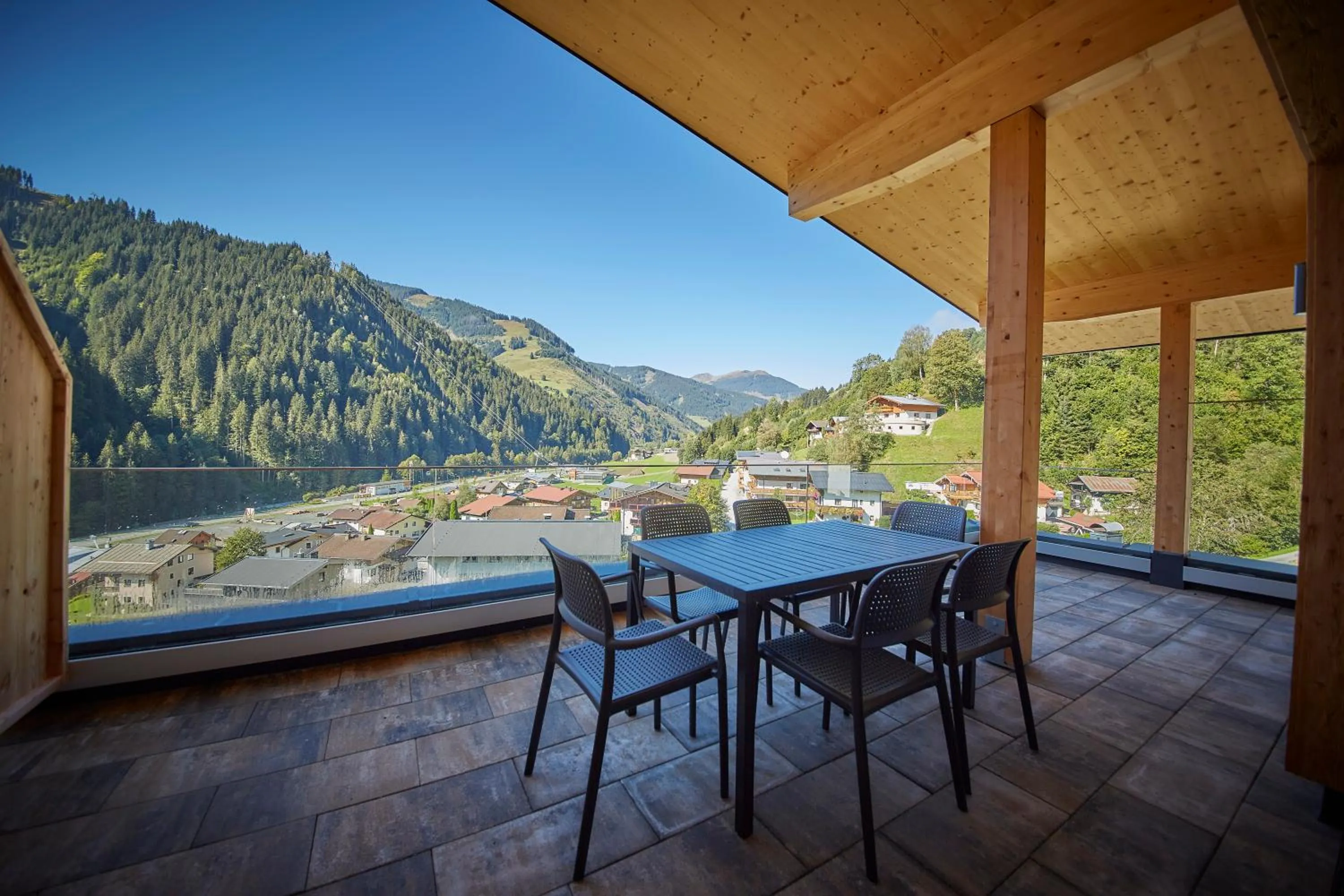 View (from property/room) in AlpenParks Chalet & Apartment Steve Lodge Viehhofen