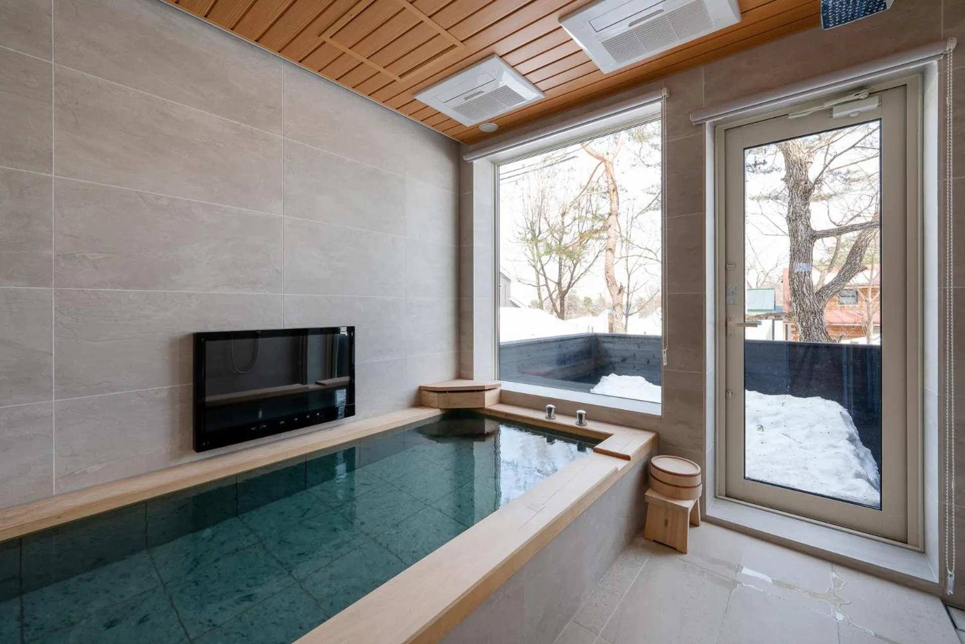 Bathroom in Silver Maple Chalet by Hakuba White Fox Company