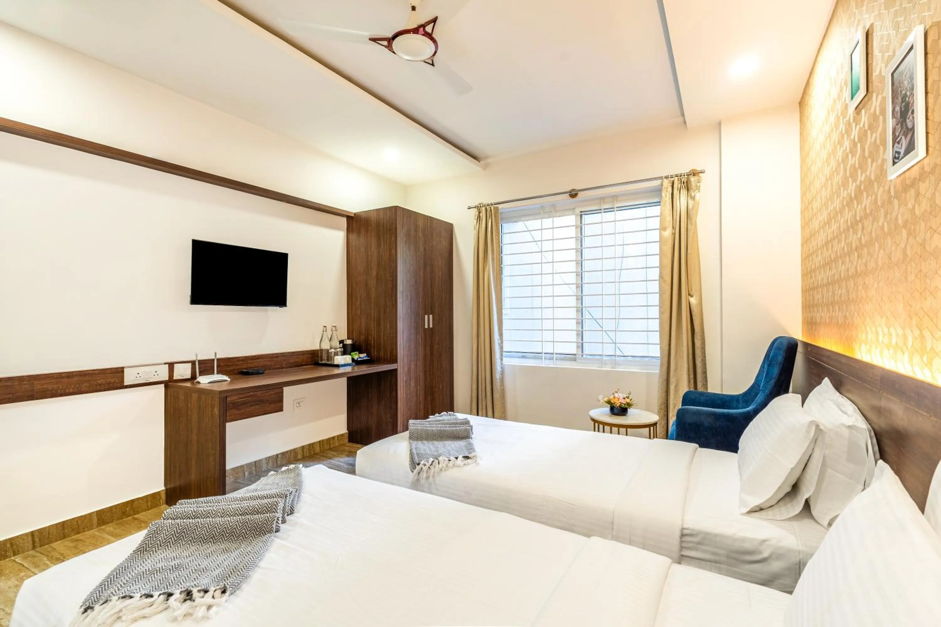 Bed in Bangalore Times by Alaya Stays