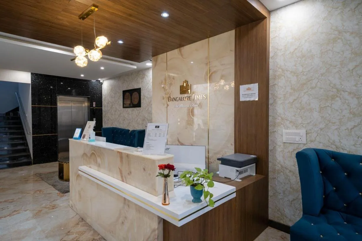 Lobby or reception in Bangalore Times