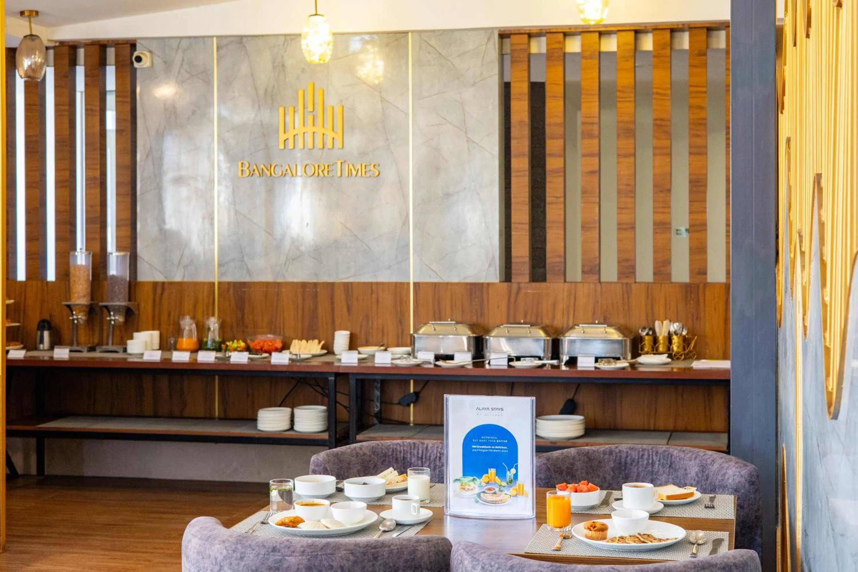 Food and drinks in Bangalore Times by Alaya Stays