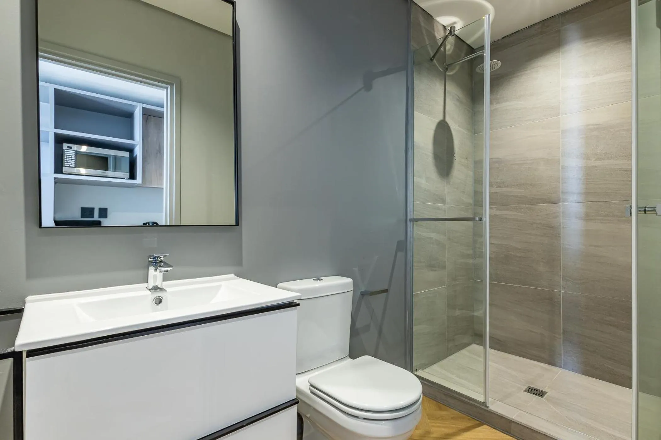 Shower in One Thibault Hotel by ITC Hospitality