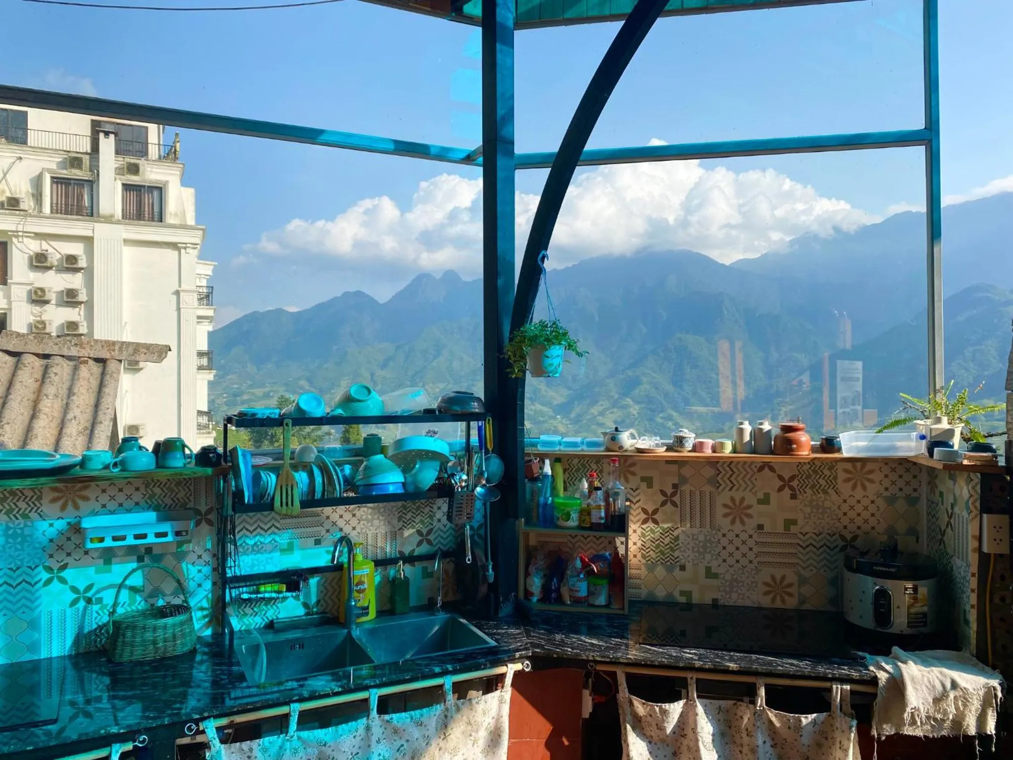 Kitchen or kitchenette in D Home Sapa 2