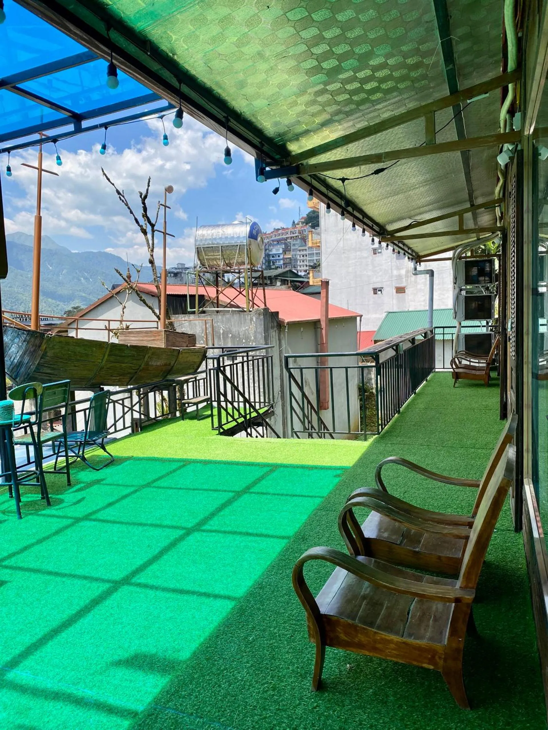 Patio in D Home Sapa 2