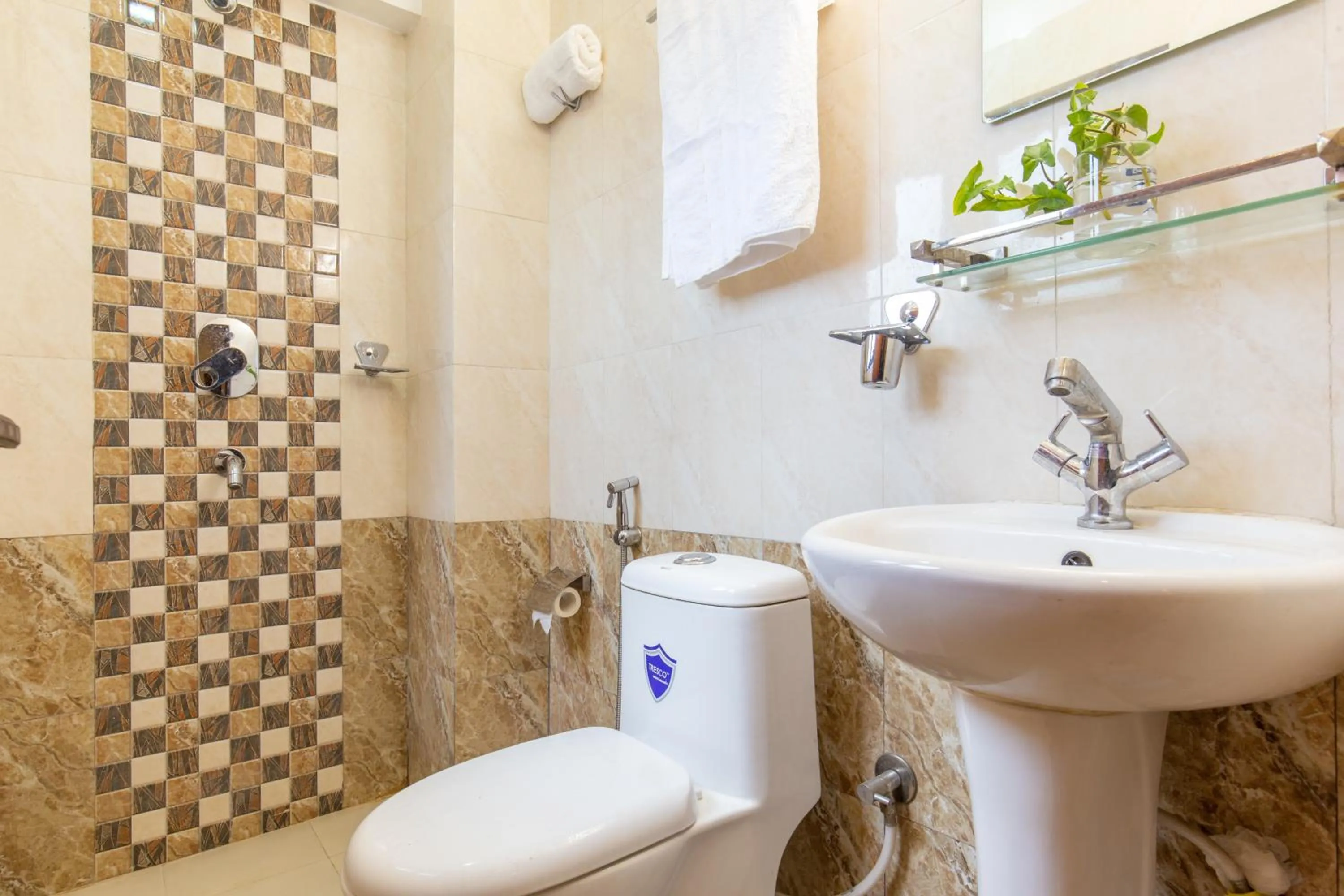 Shower in Bhrikuti Stay - Patan Durbar Square