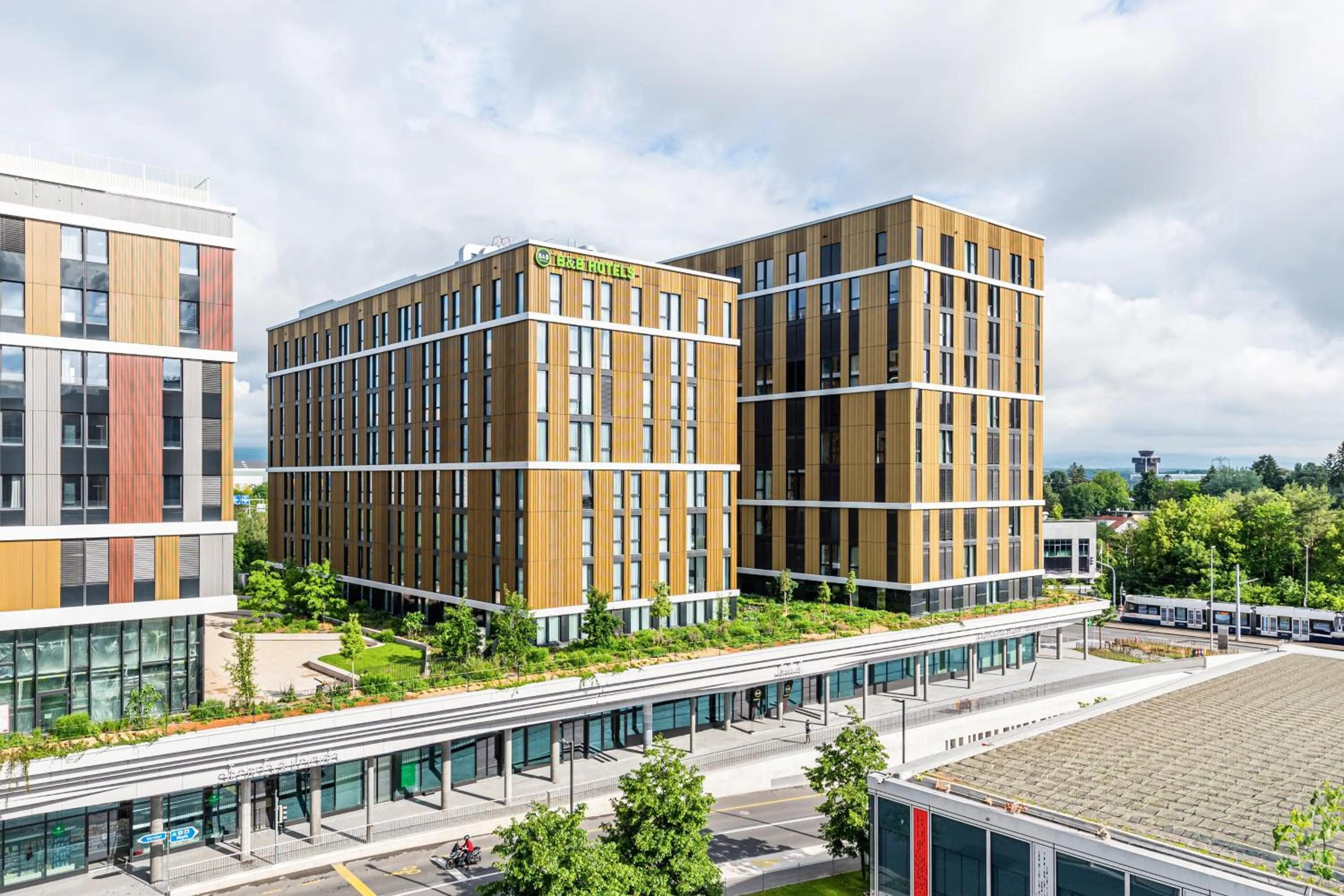 Property building in B&B HOTEL Geneva Airport