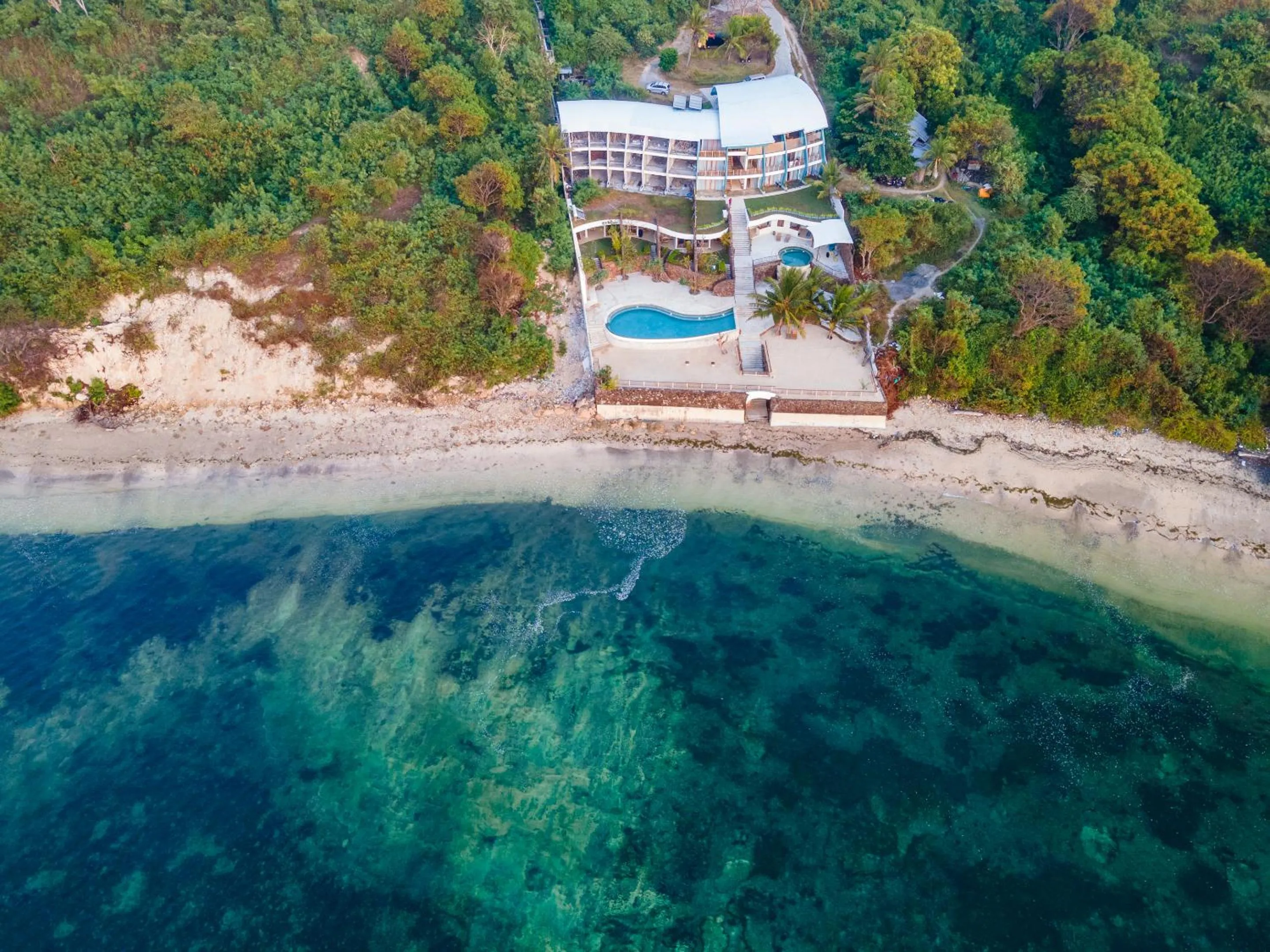 Property building in Inlight Lombok Beach Hotel