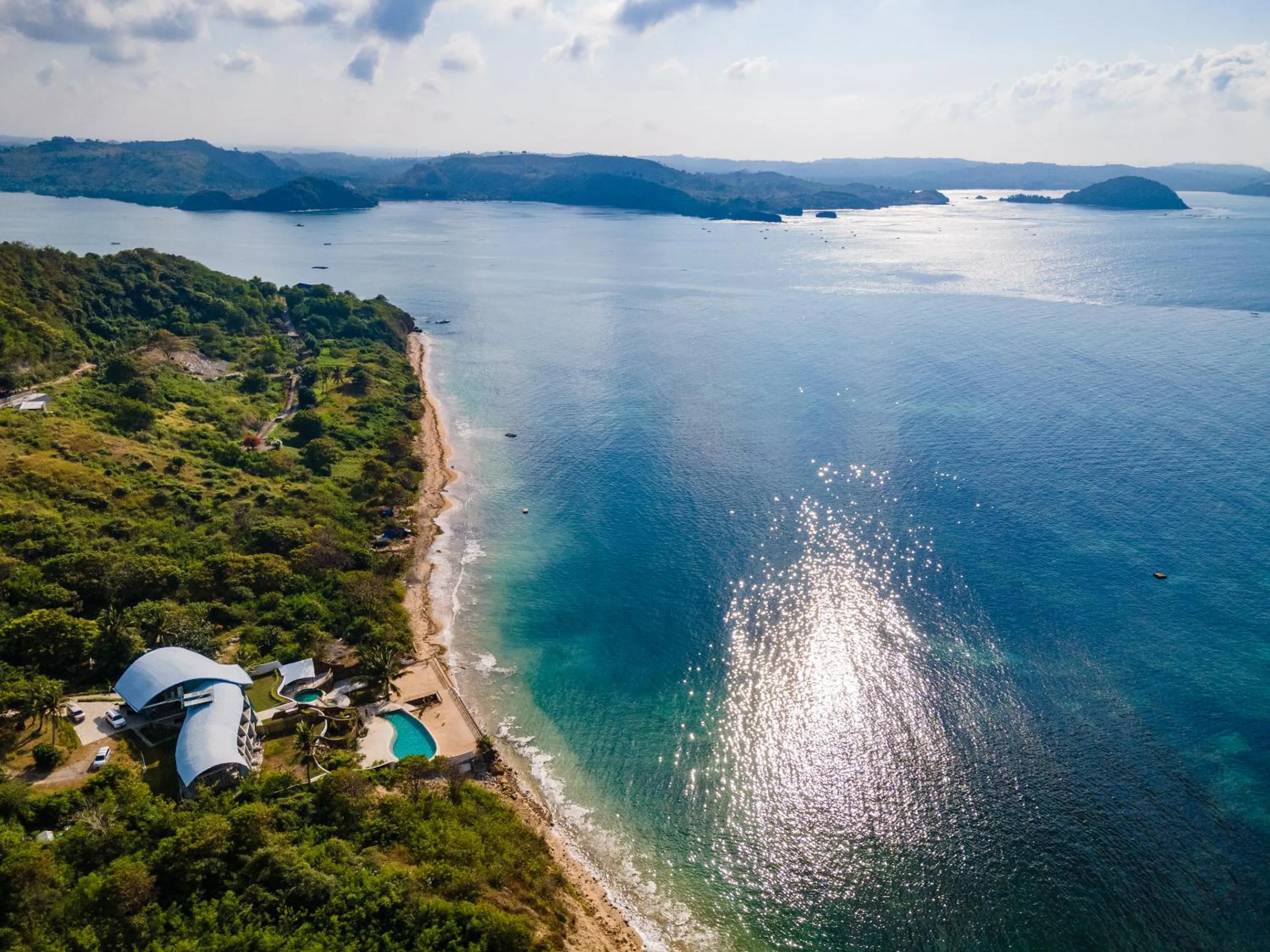 Property building in Inlight Lombok Beach Hotel
