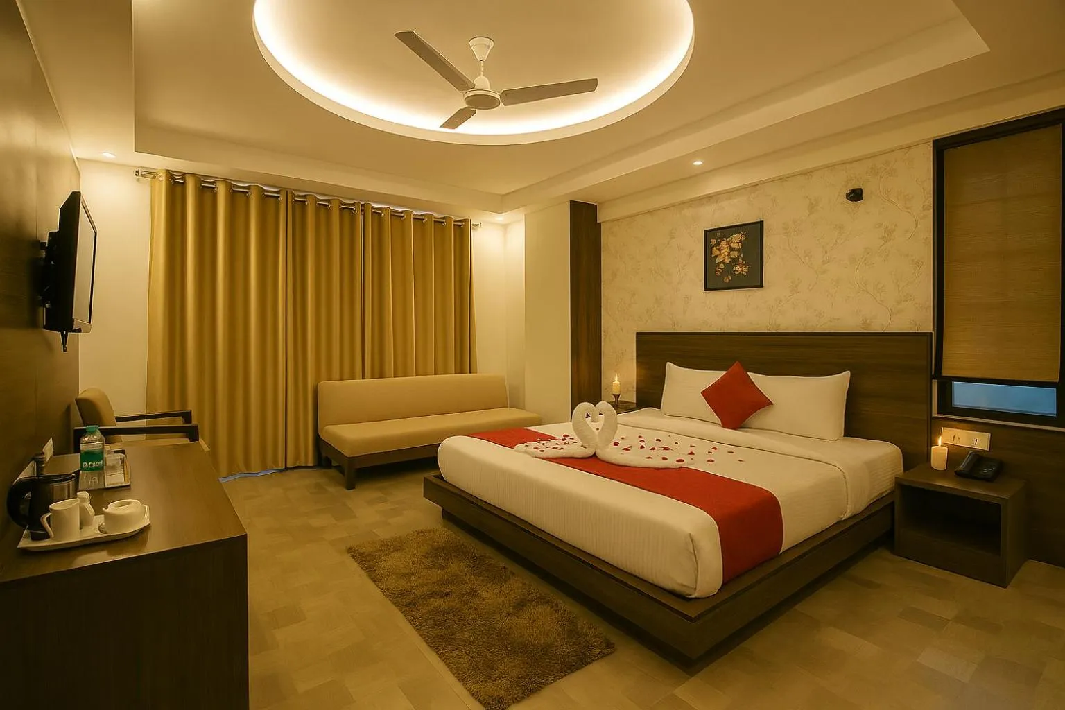 Bedroom in Hotel Cordelia Inn - Swimming Pool & Spa