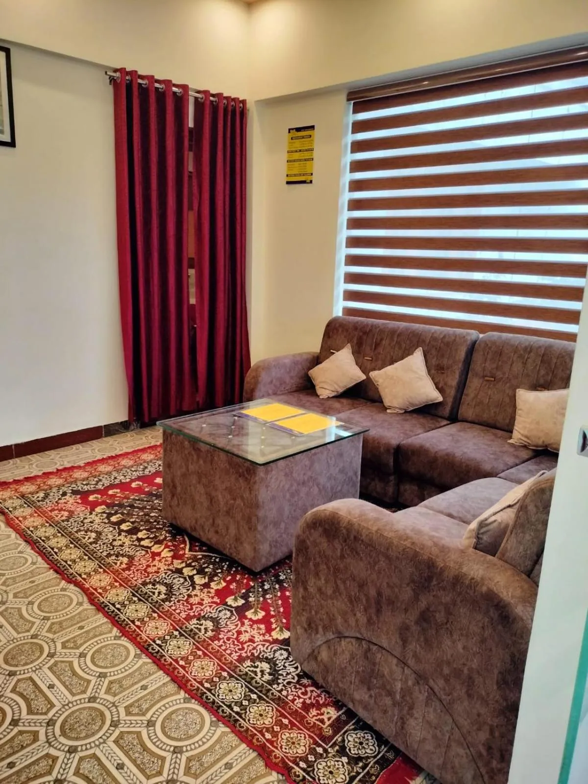 Living room in Orange Valley Plantation Holiday Coorg