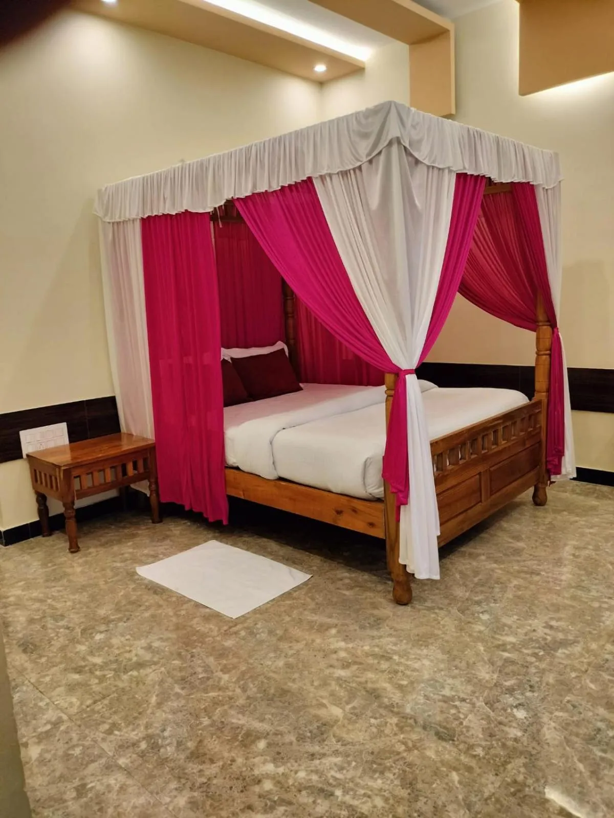 Bed in Orange Valley Plantation Holiday Coorg