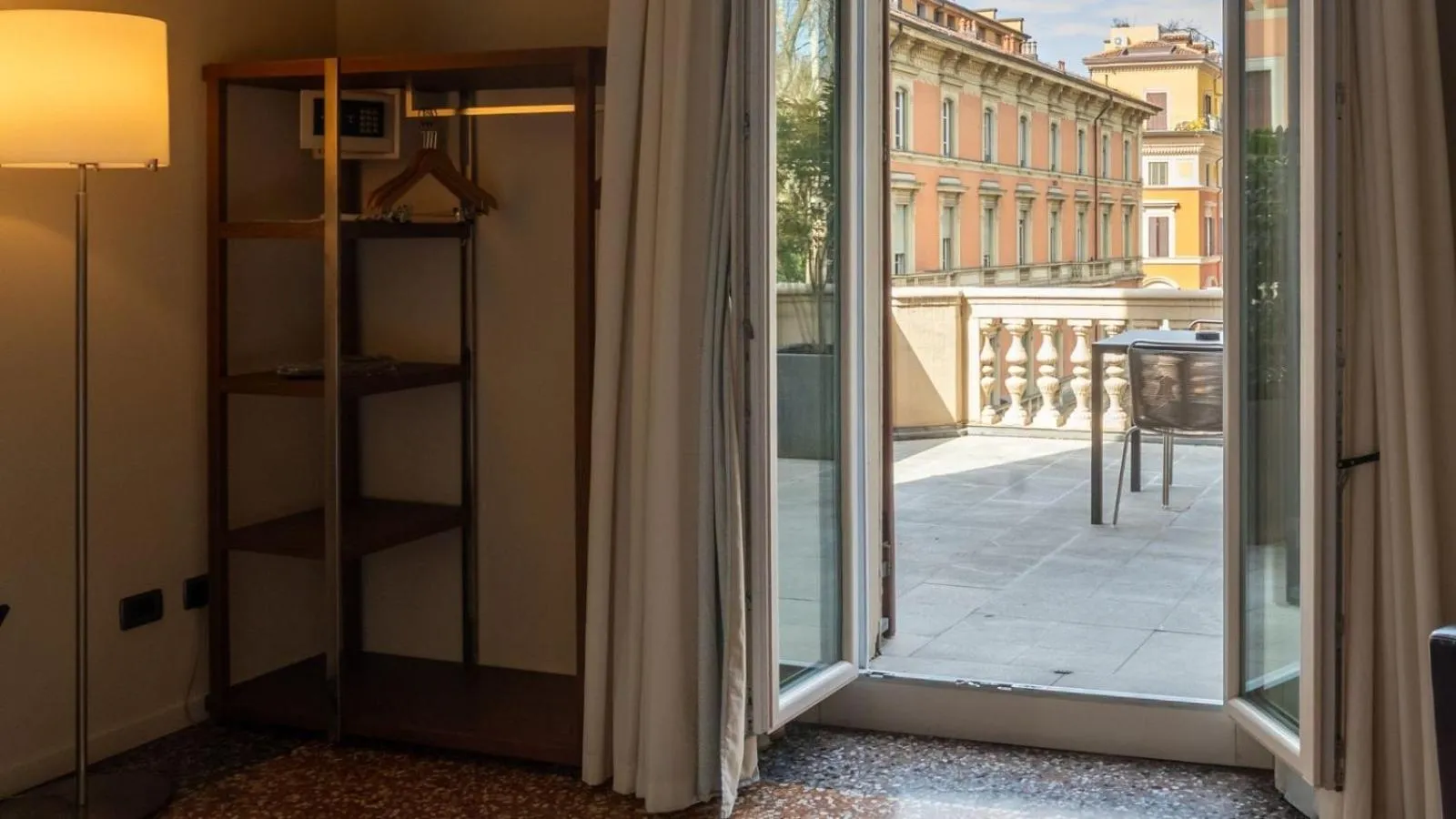 Balcony/Terrace in I Portici Hotel Bologna