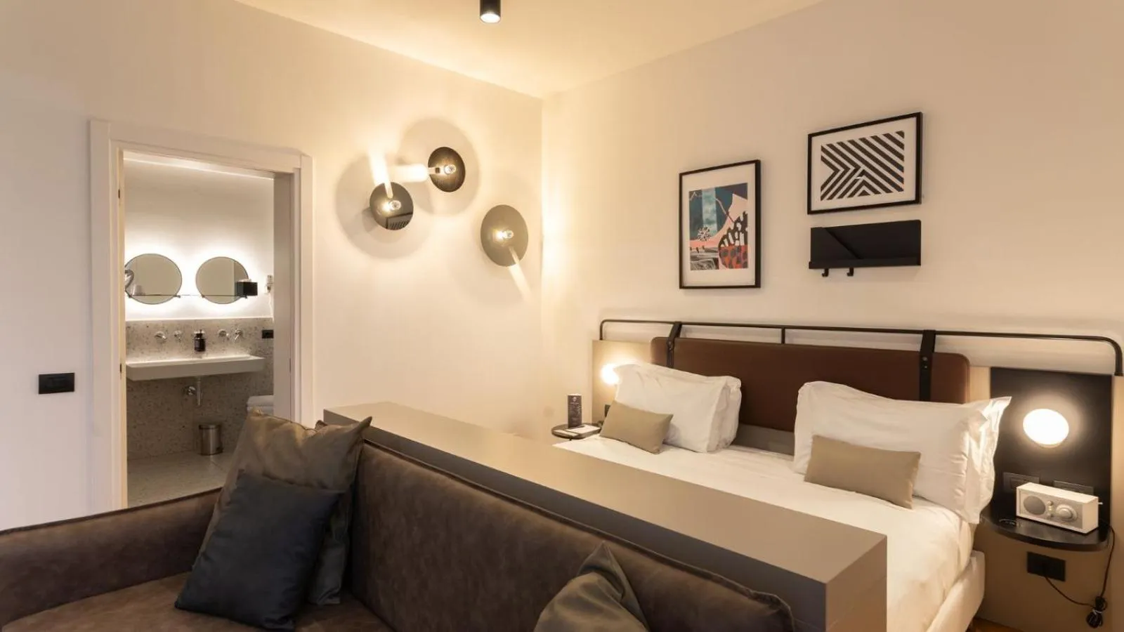 Bed in I Portici Hotel Bologna