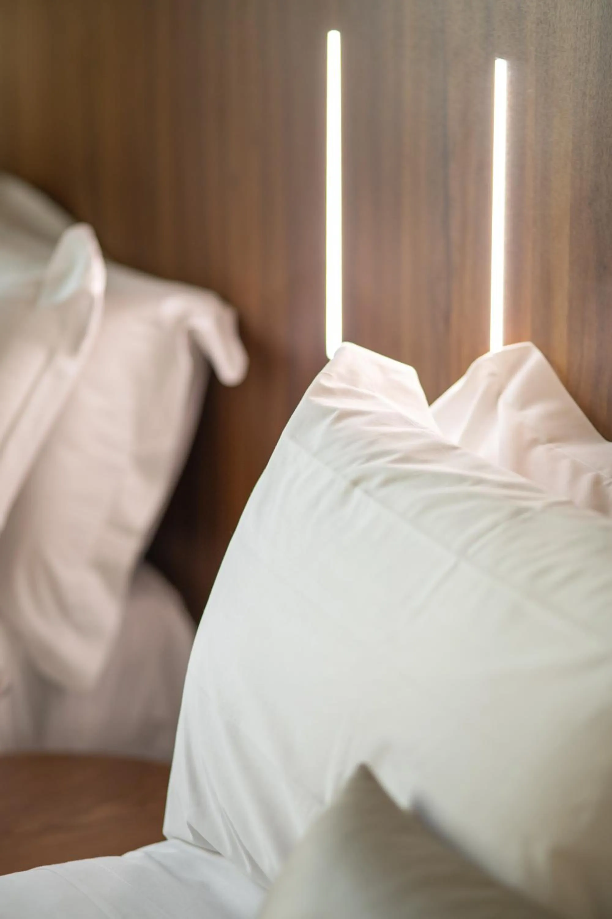 Decorative detail, Bed in I Portici Hotel Bologna