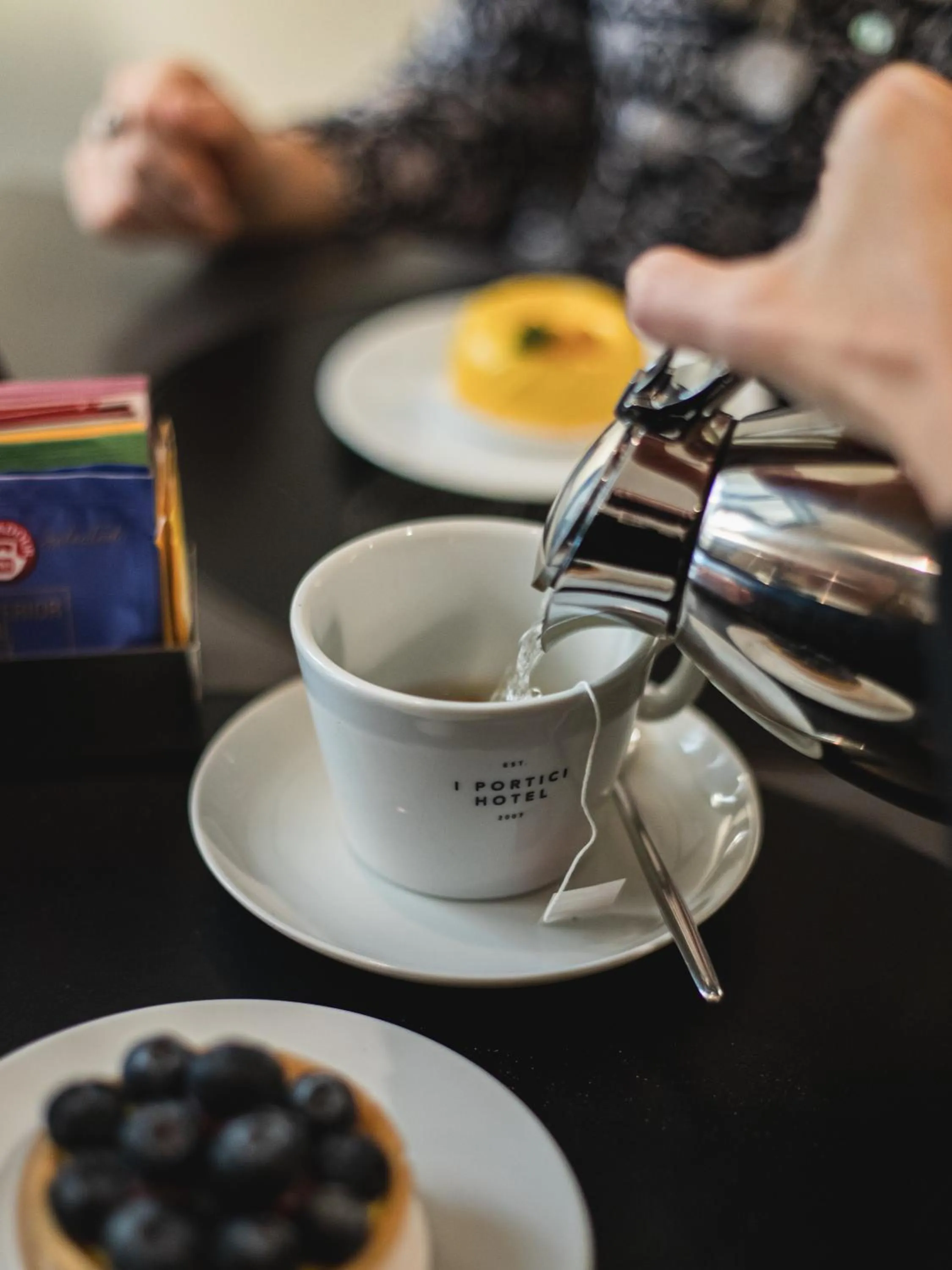 Restaurant/places to eat in I Portici Hotel Bologna