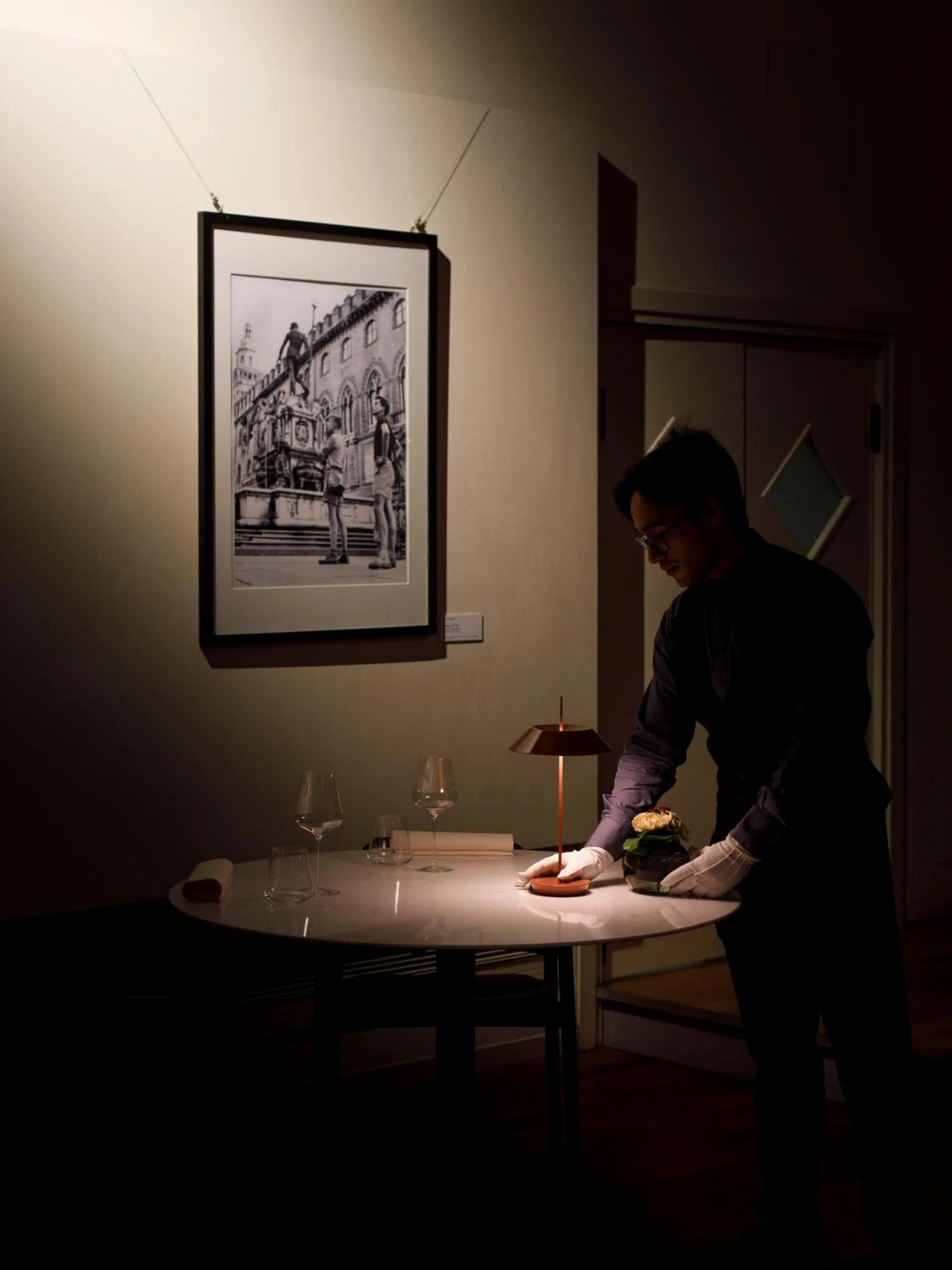 Restaurant/places to eat in I Portici Hotel Bologna