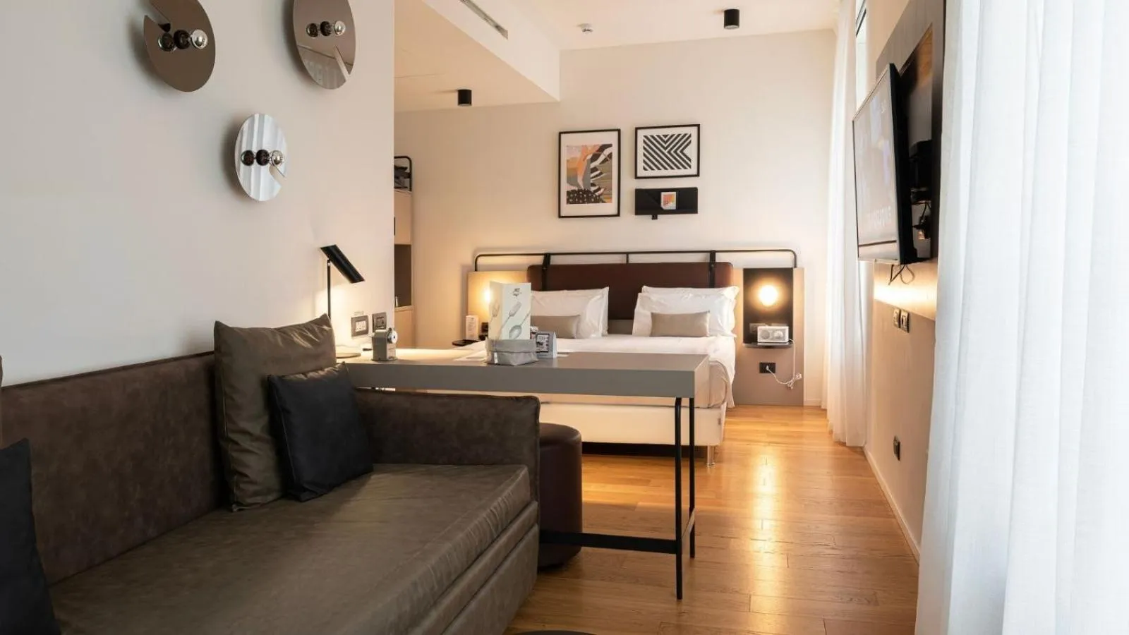 Bed in I Portici Hotel Bologna