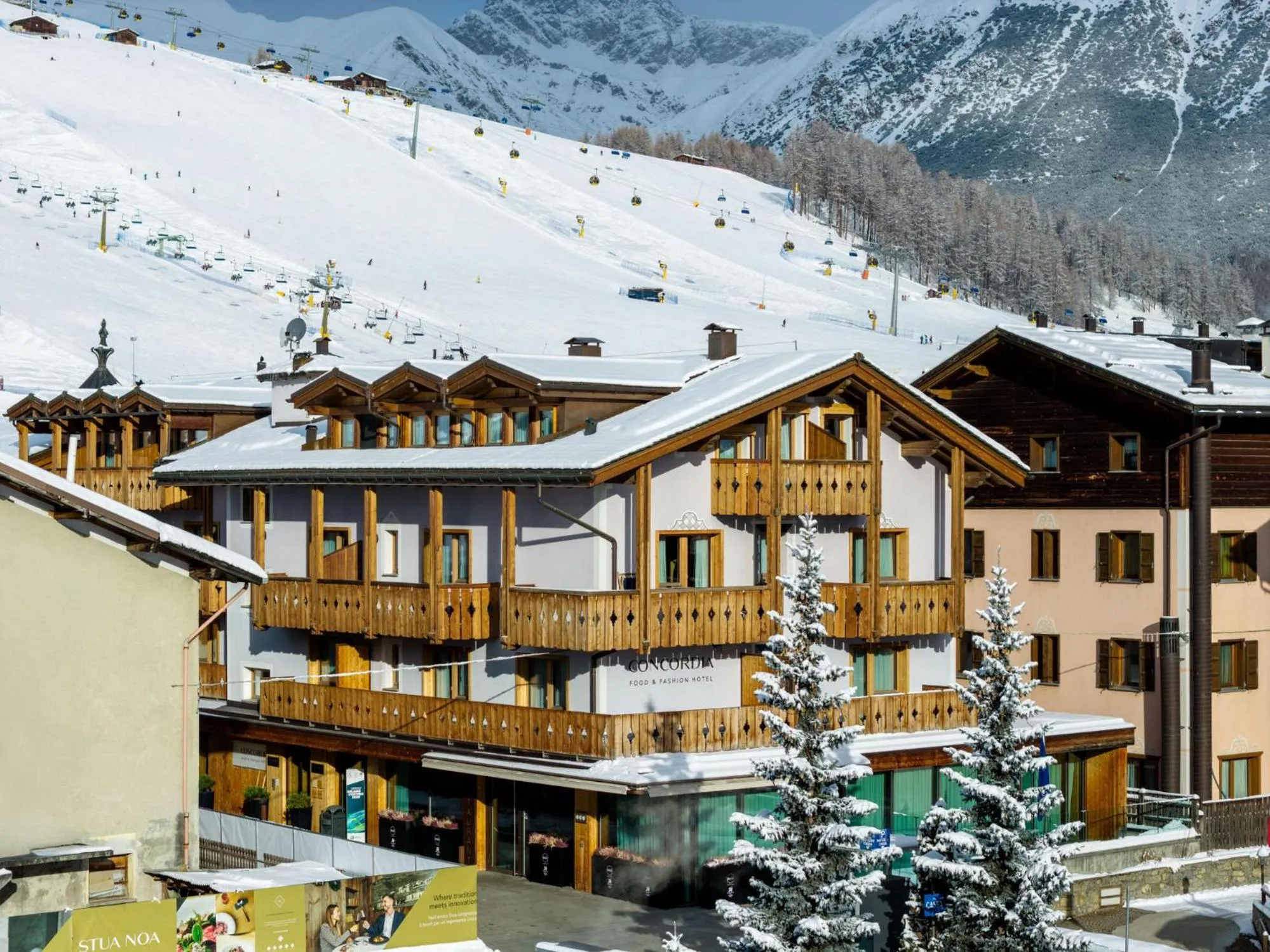 Property building in Hotel Concordia