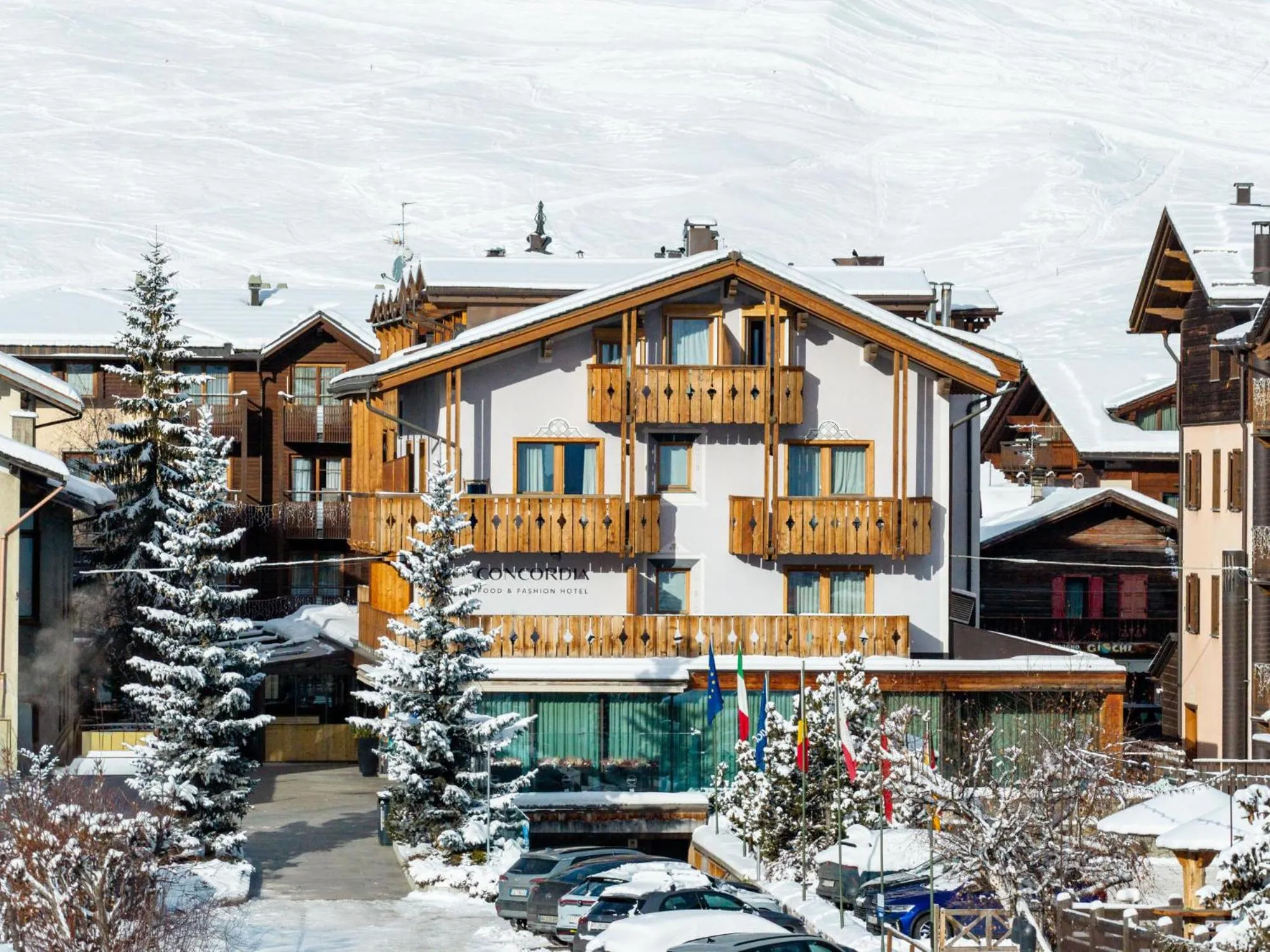 Property building in Hotel Concordia