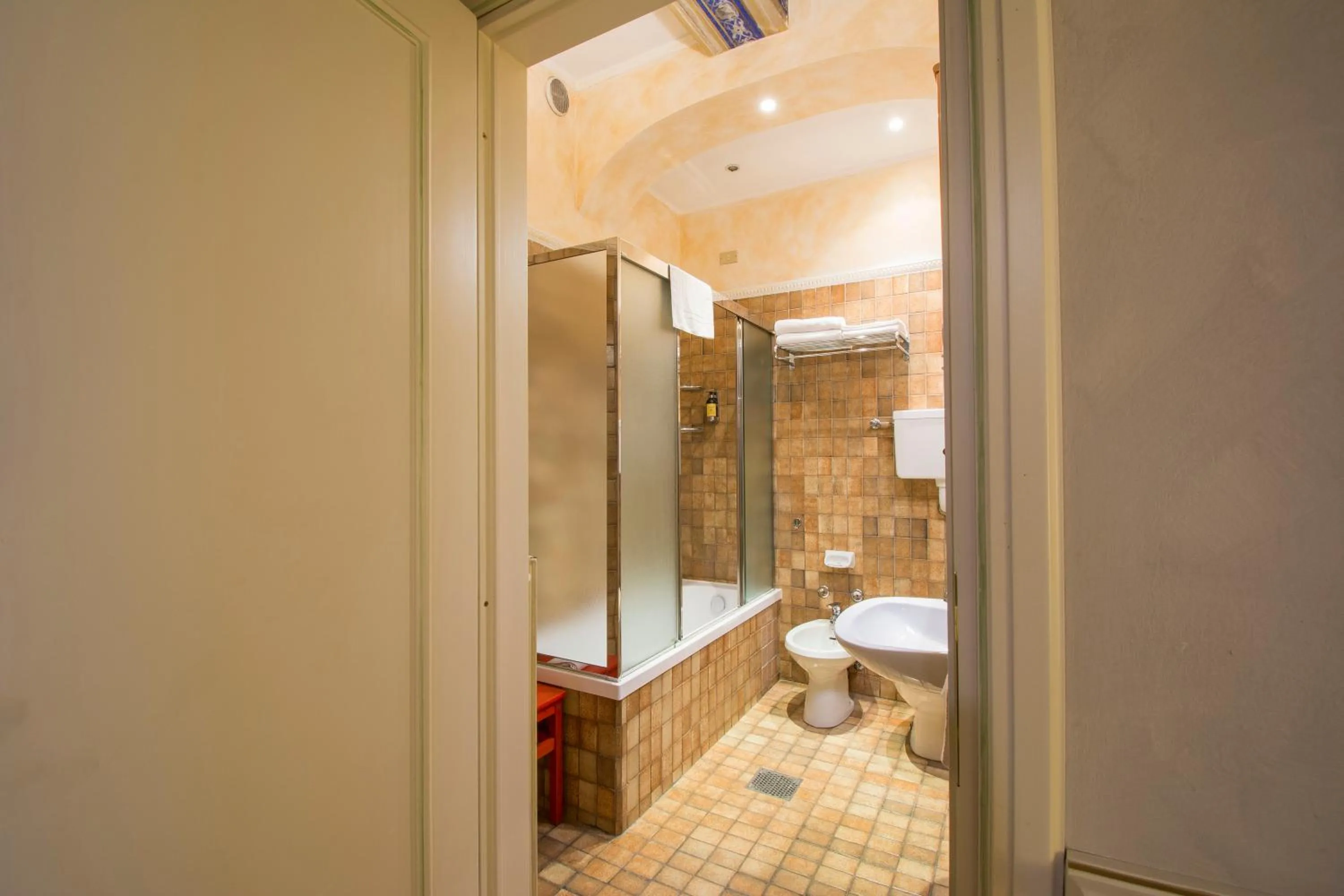 Bathroom in Hotel Pedrini