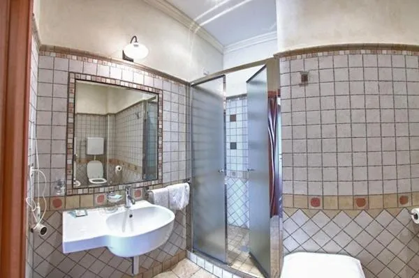 Bathroom in Hotel Pedrini