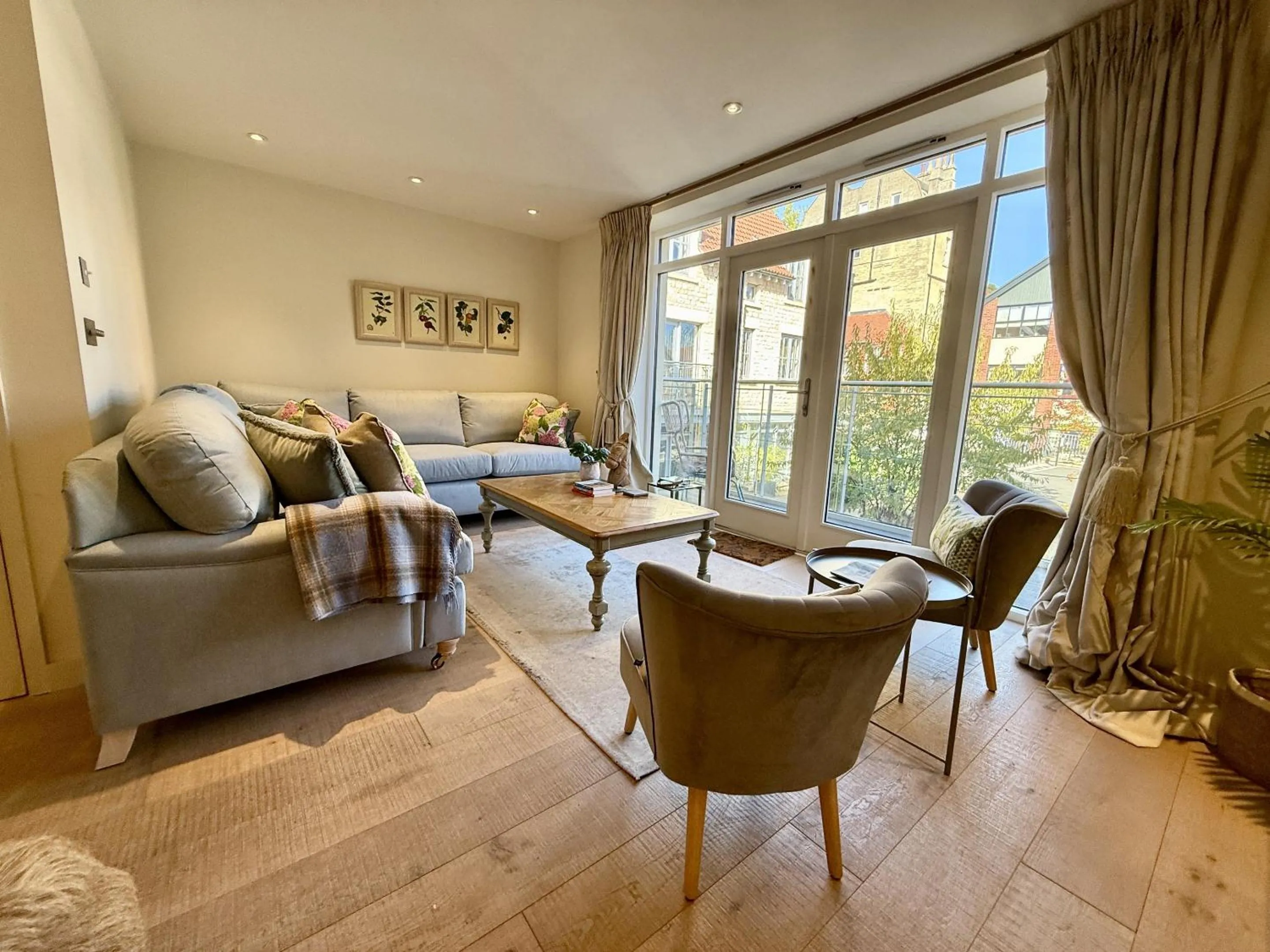 Living room in Walcot Yard with parking, Bath Keys