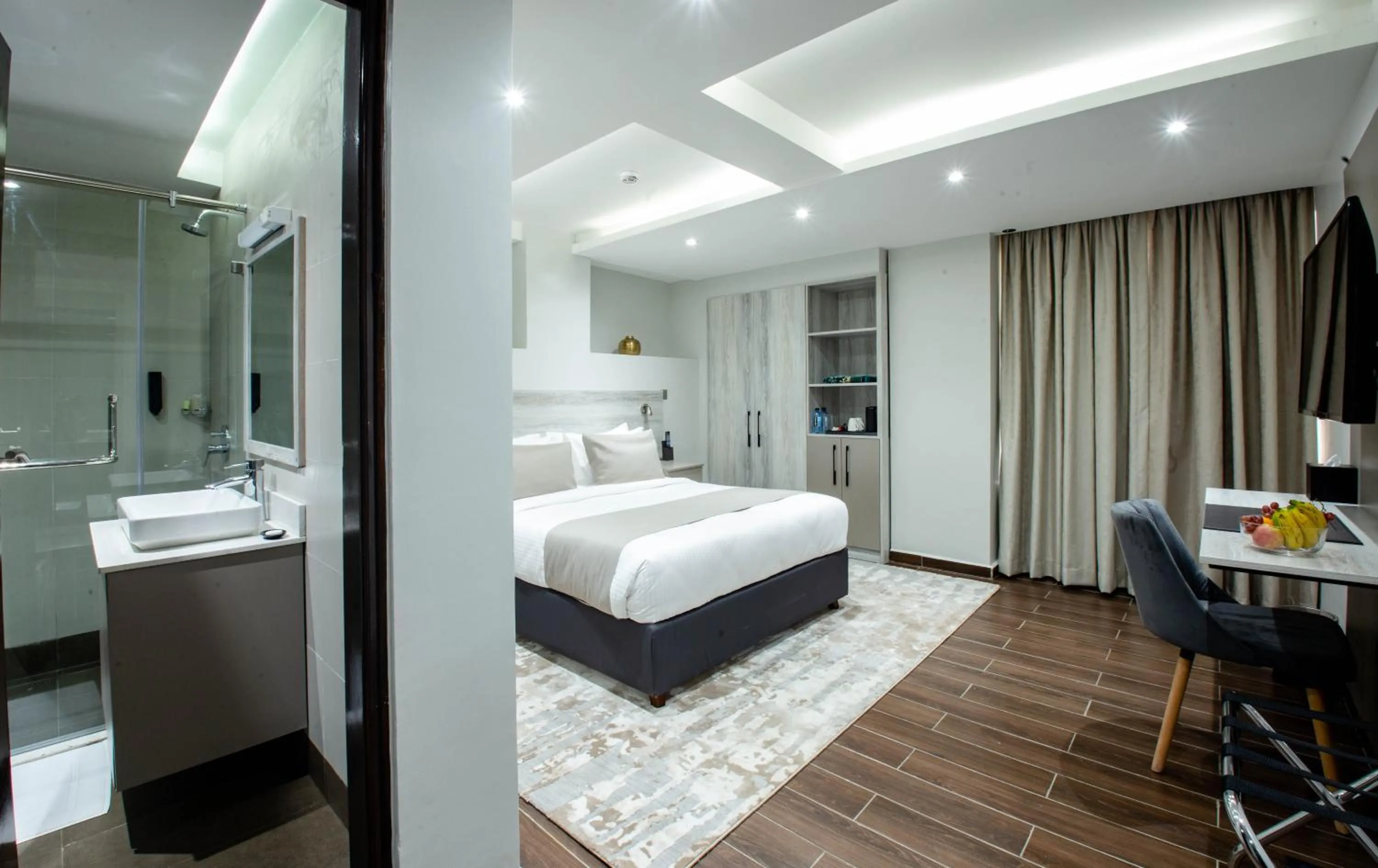 Bed in Hotel Mokka City