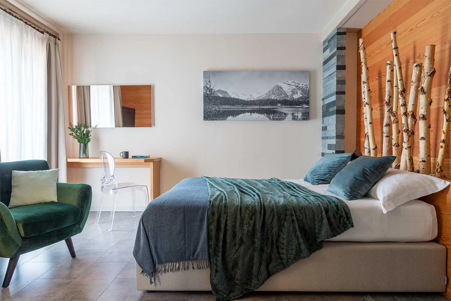 Bed in Meublè La Betulla