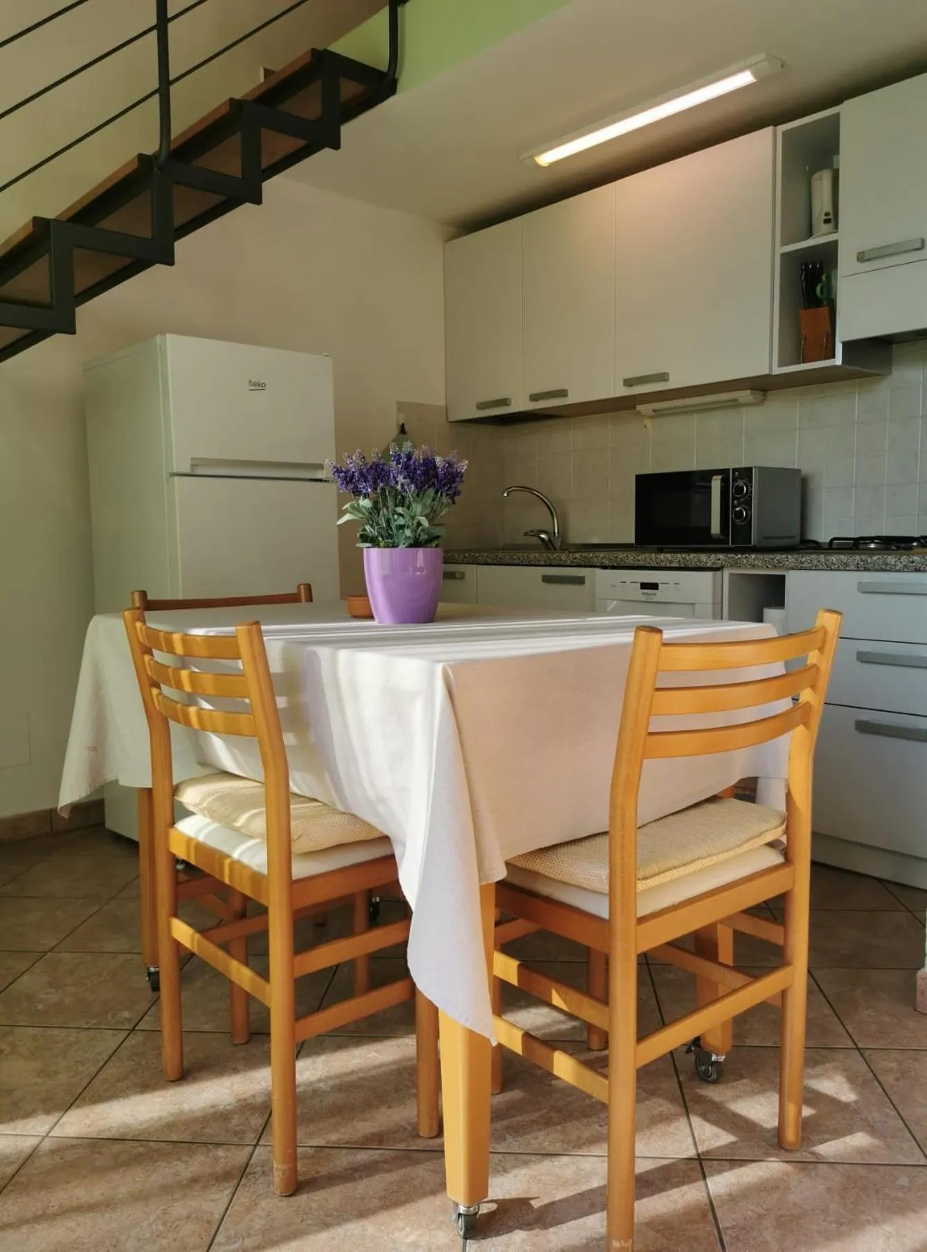 Kitchen or kitchenette in Residence Celeste Lake View Apartments