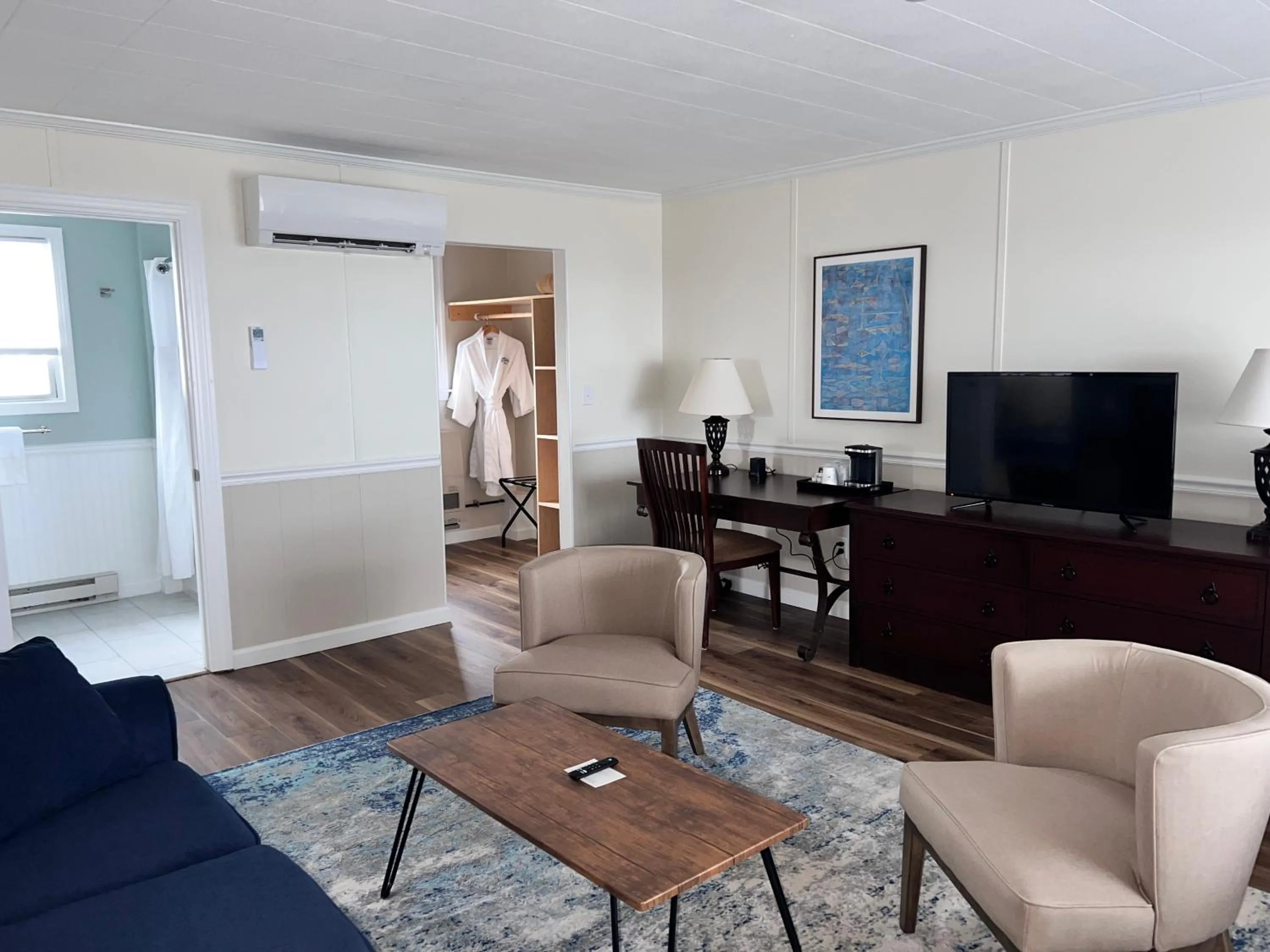 Living room in Blue Vista Motor Lodge