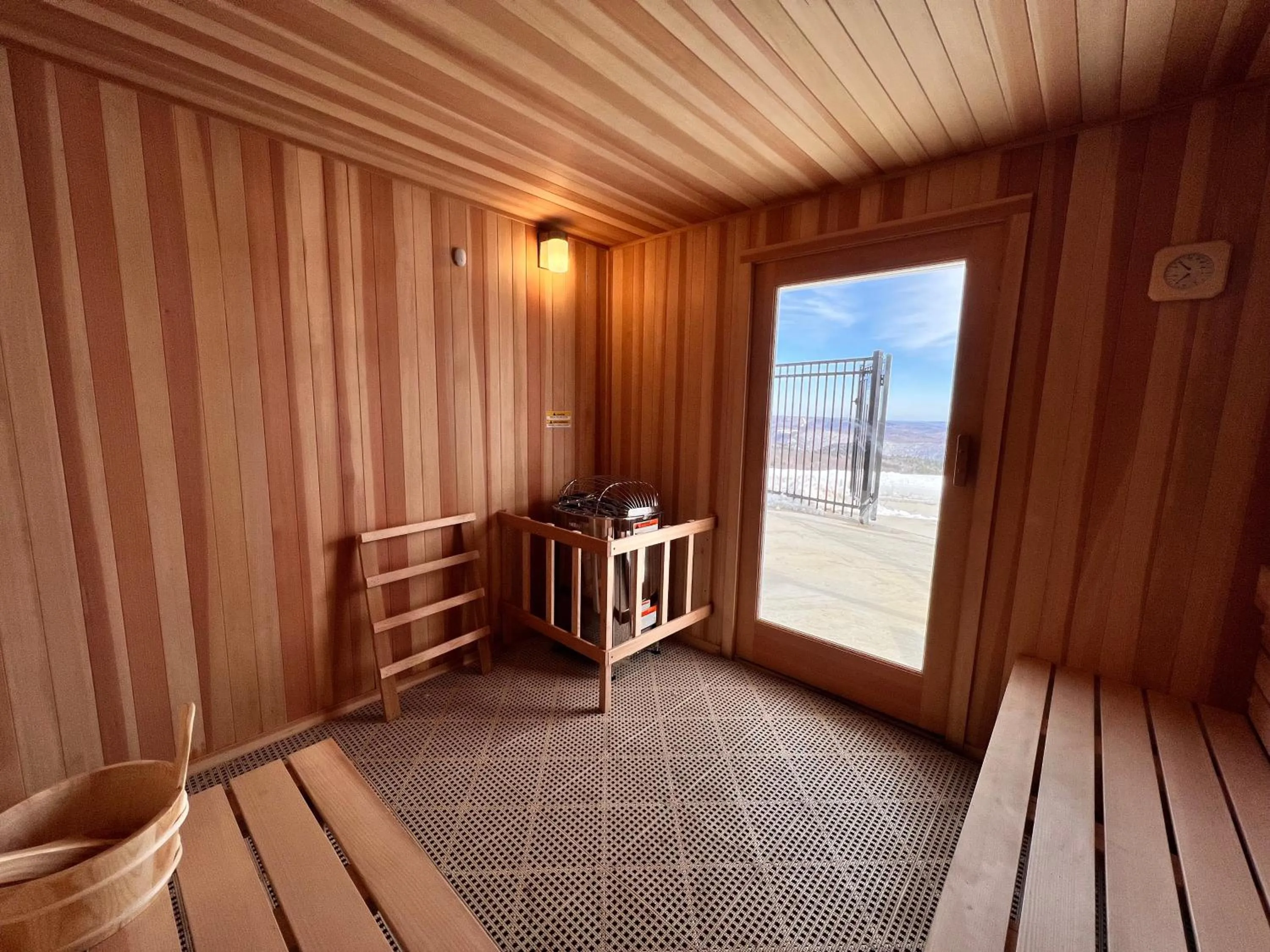 Sauna in Blue Vista Motor Lodge