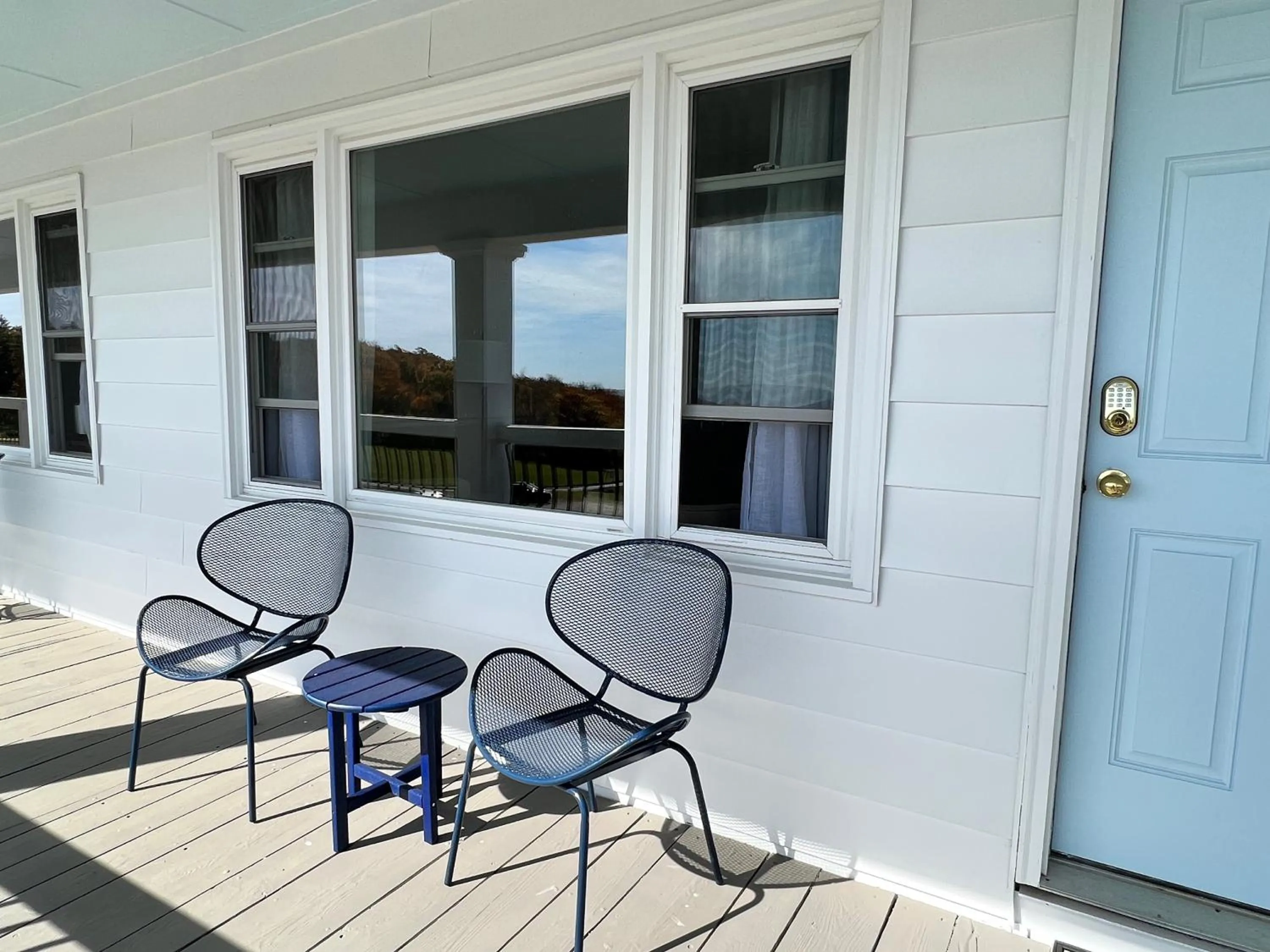 Balcony/Terrace in Blue Vista Motor Lodge