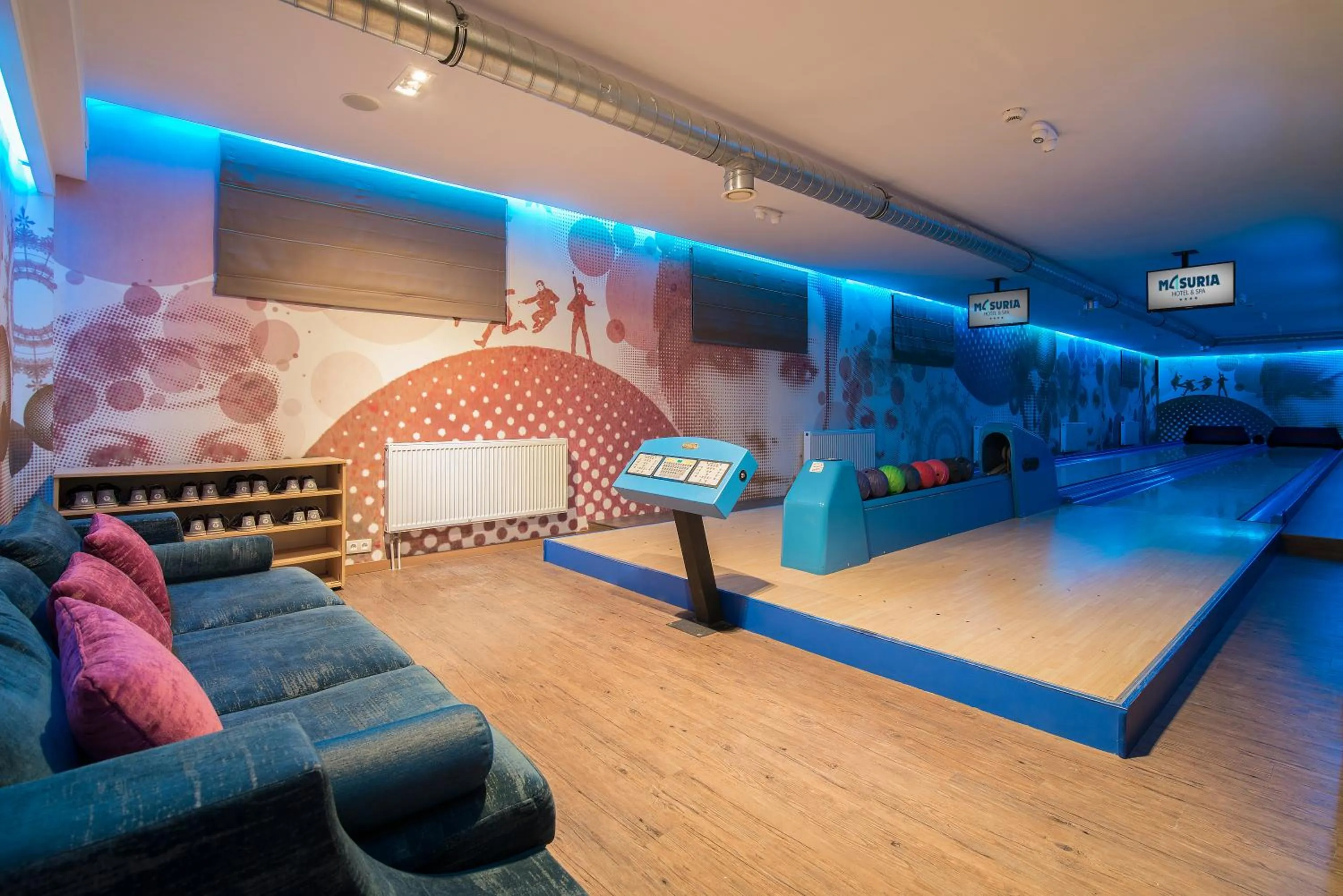 Bowling in Hotel Masuria