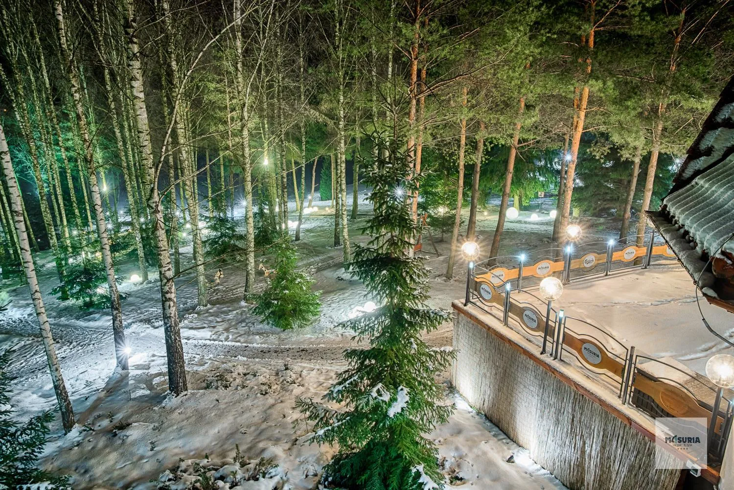 Garden in Hotel Masuria