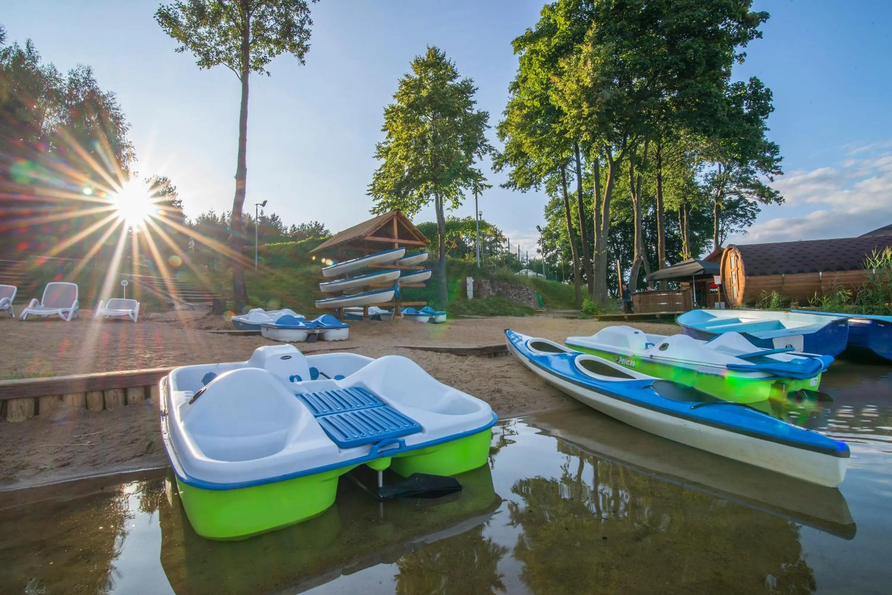 Canoeing in Hotel Masuria