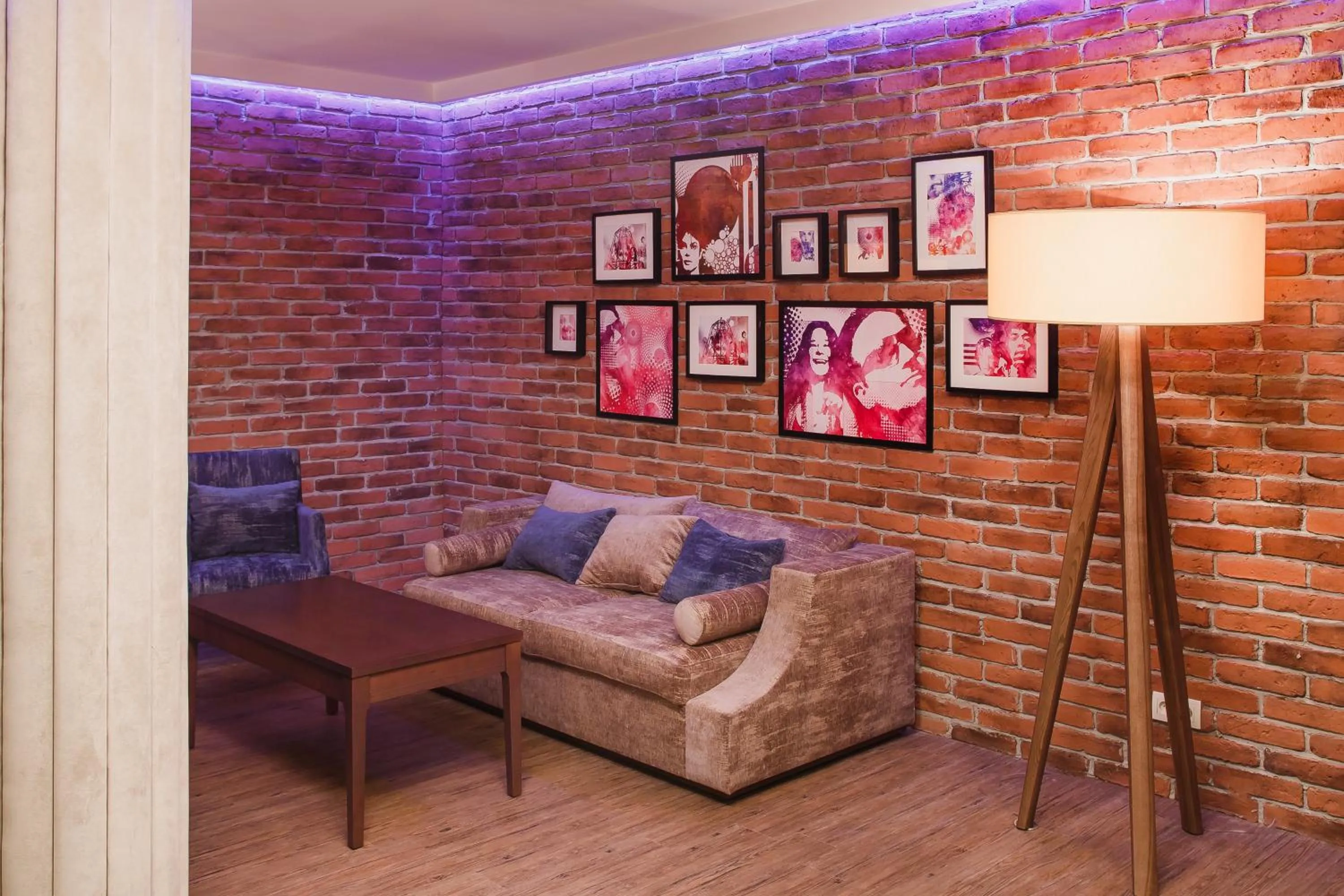 Seating area in Hotel Masuria