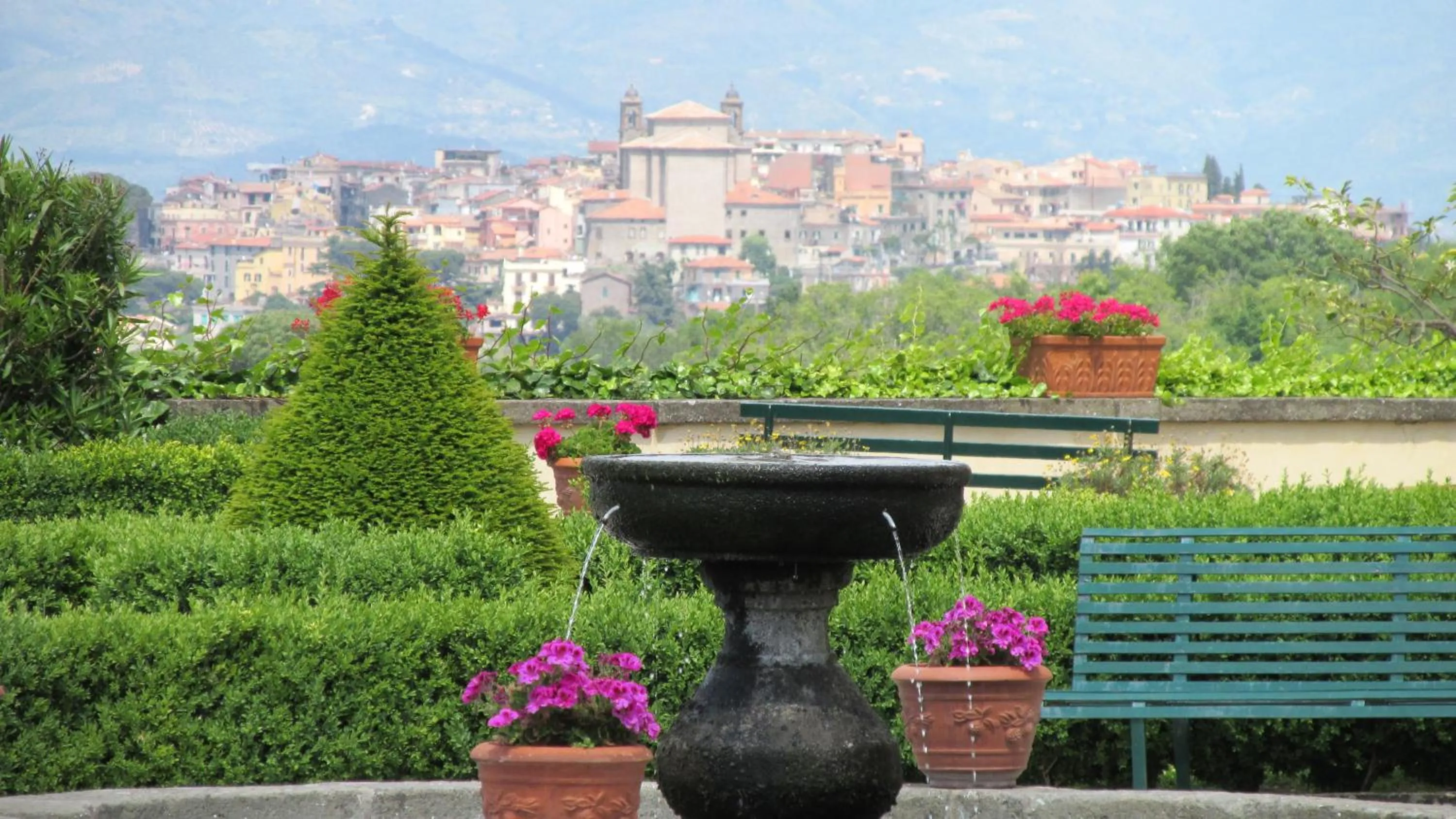 Garden in Villa Tuscolana