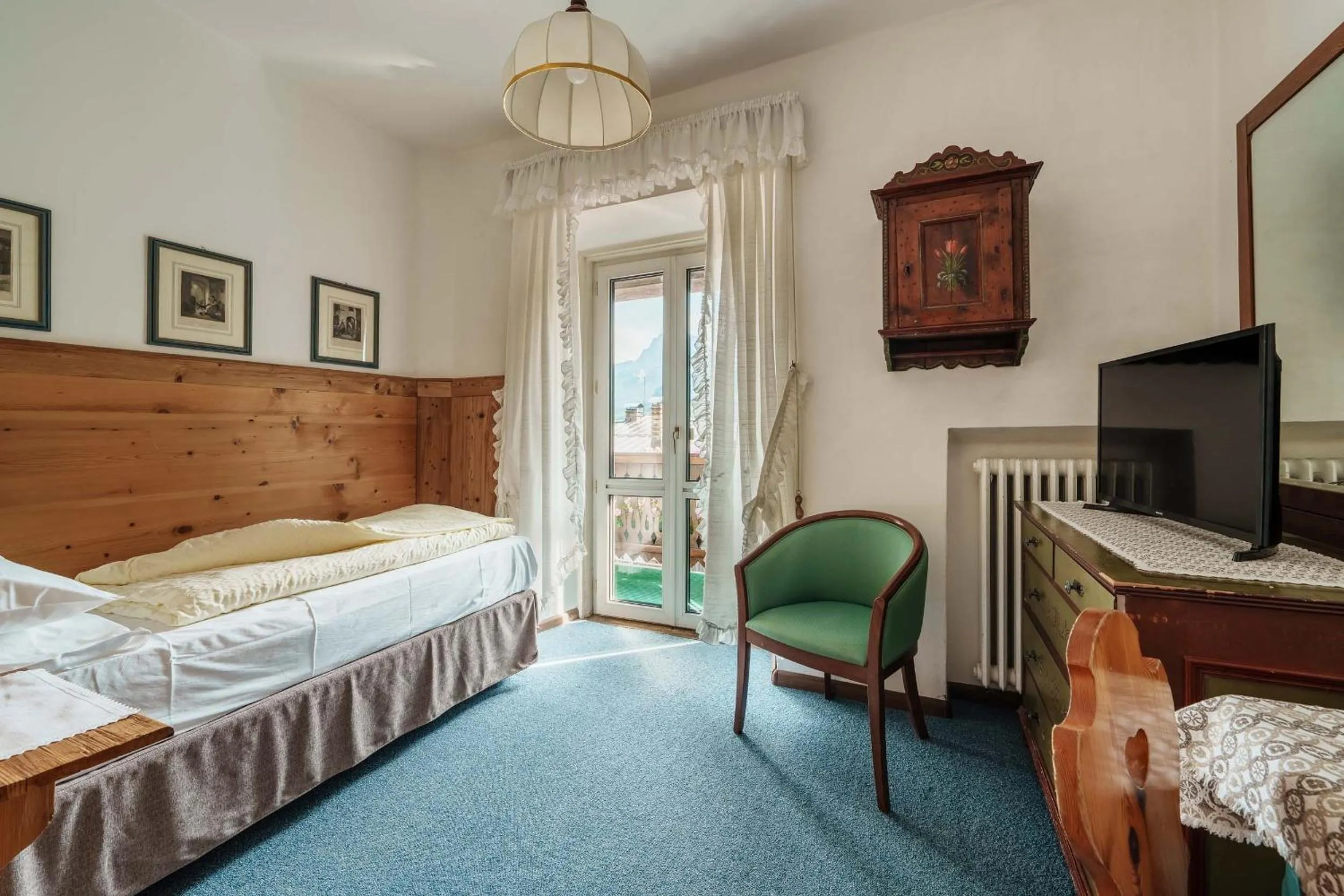 Bedroom, Bed in Hotel Menardi