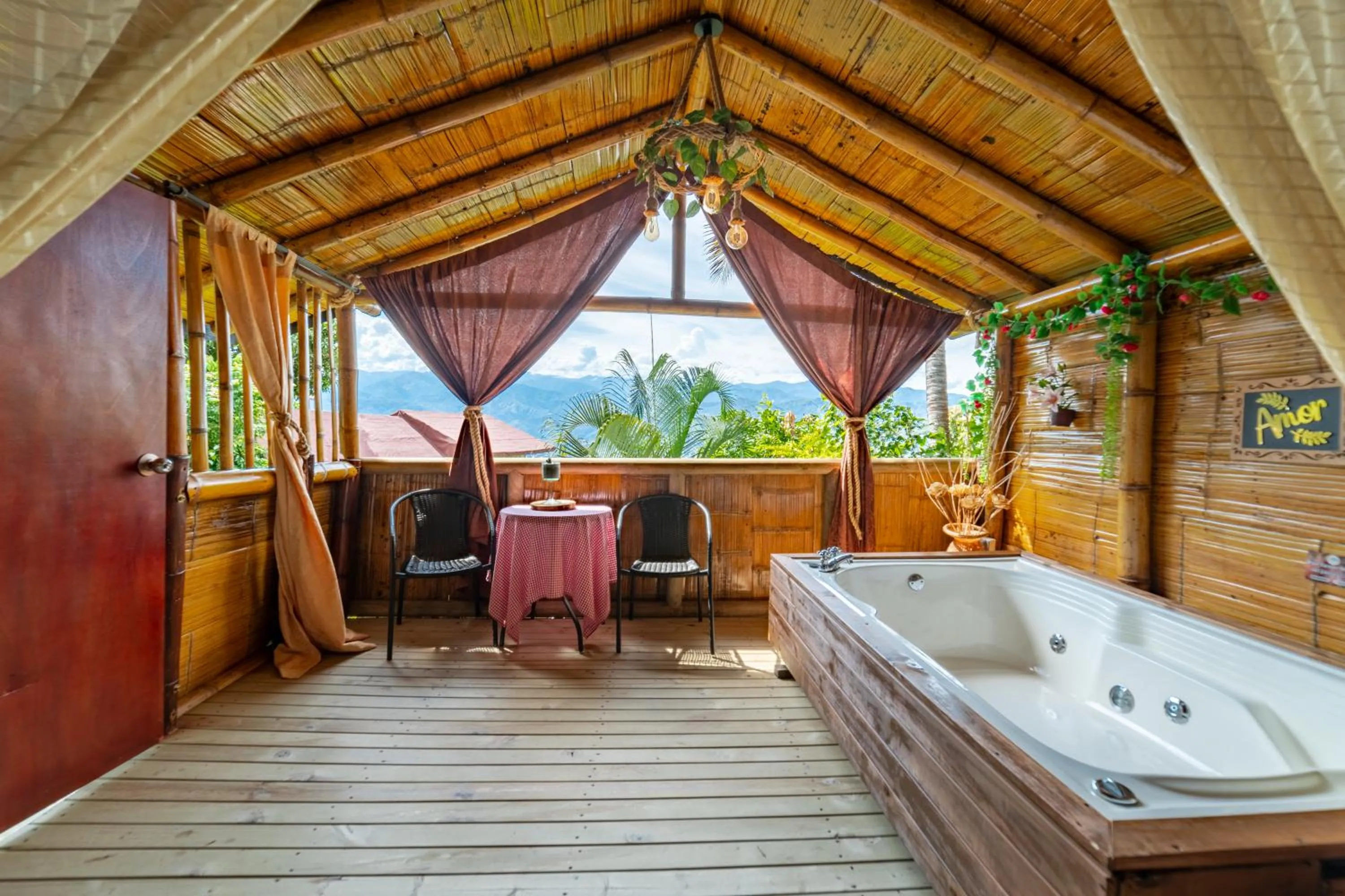 Bedroom in Glamping Mirador Santa Fe-Sopetran