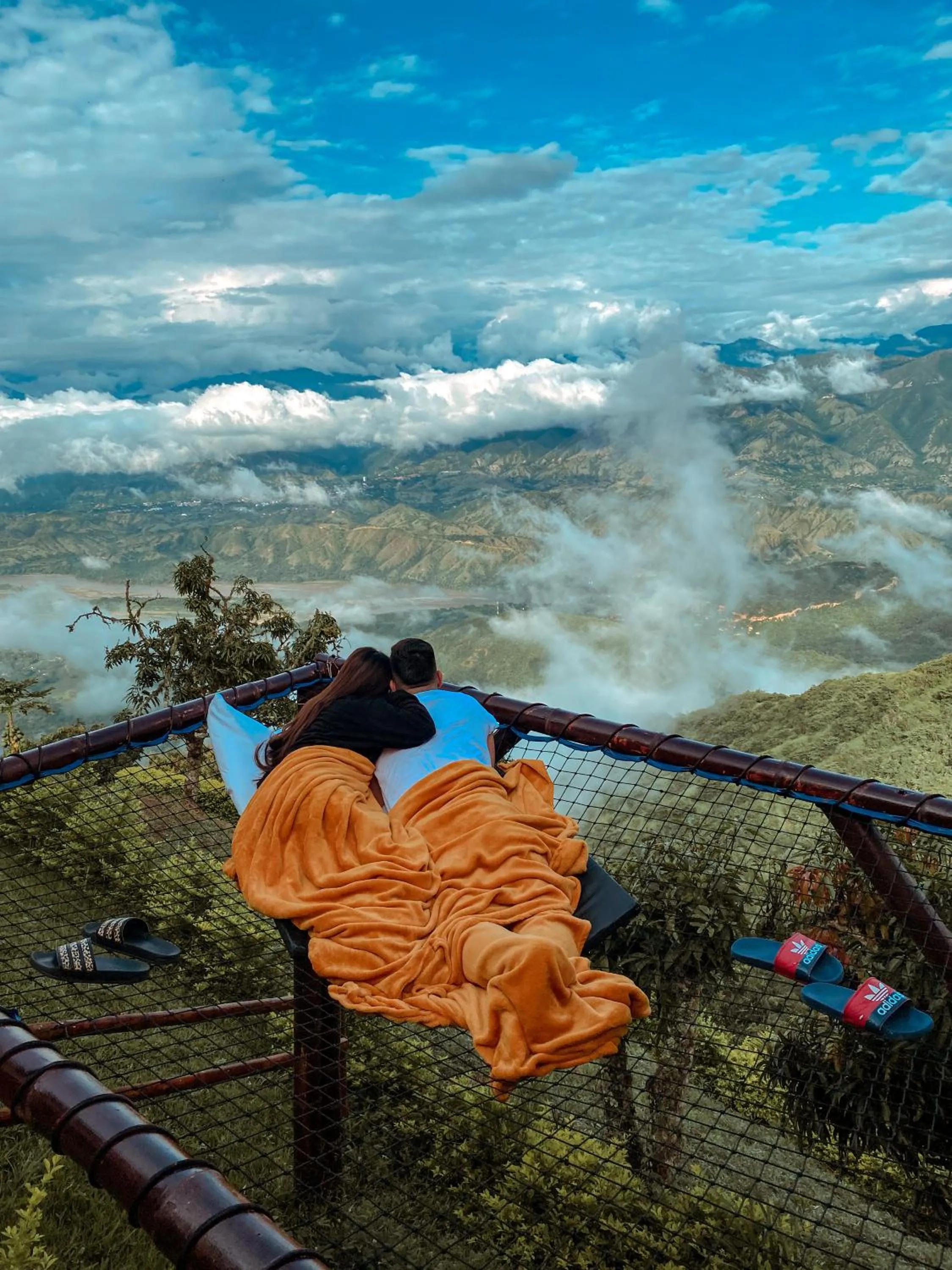 Natural landscape in Glamping Mirador Santa Fe-Sopetran