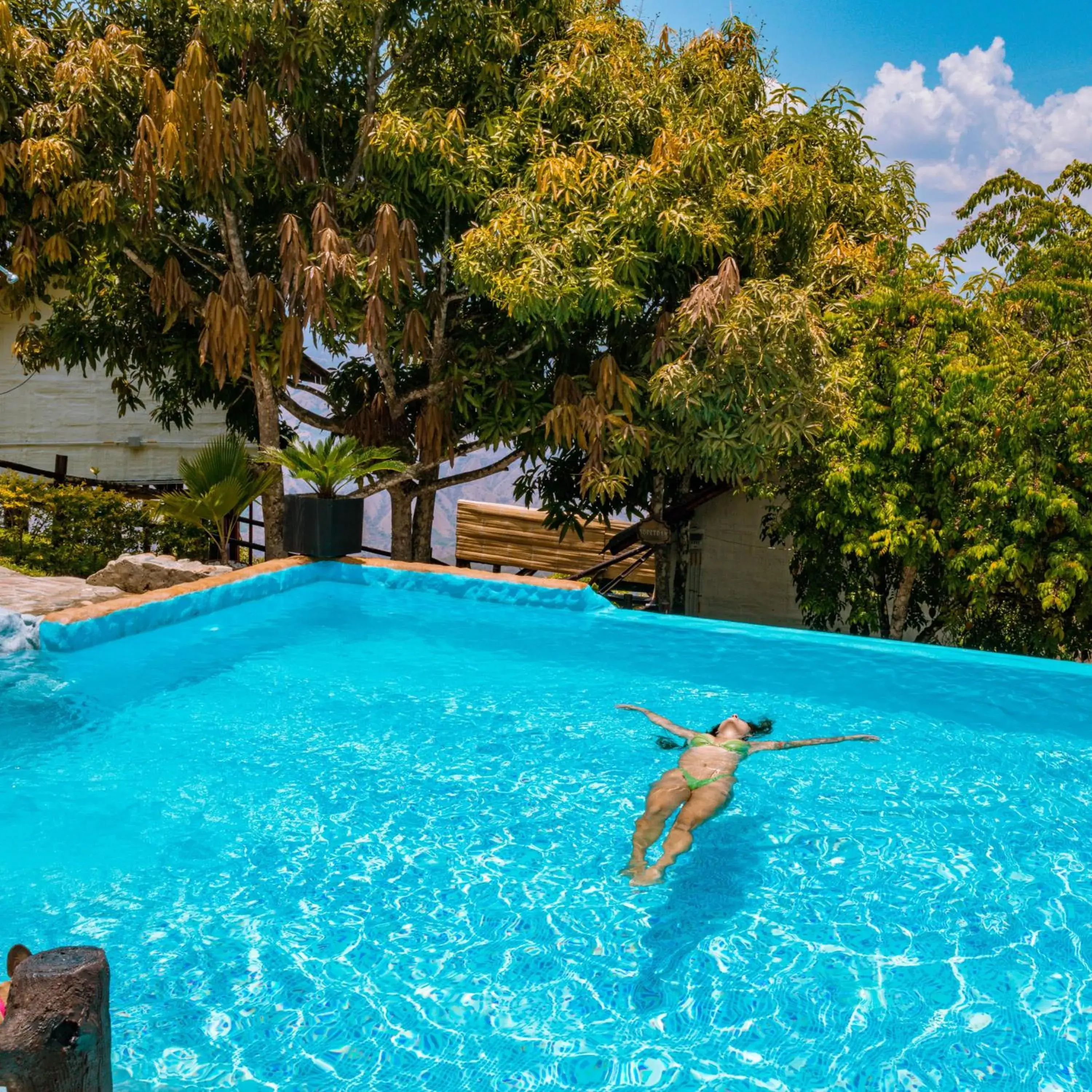 Double Room with Pool View in Glamping Mirador Santa Fe-Sopetran Double Room with Pool View in Glamping Mirador Santa Fe-Sopetran