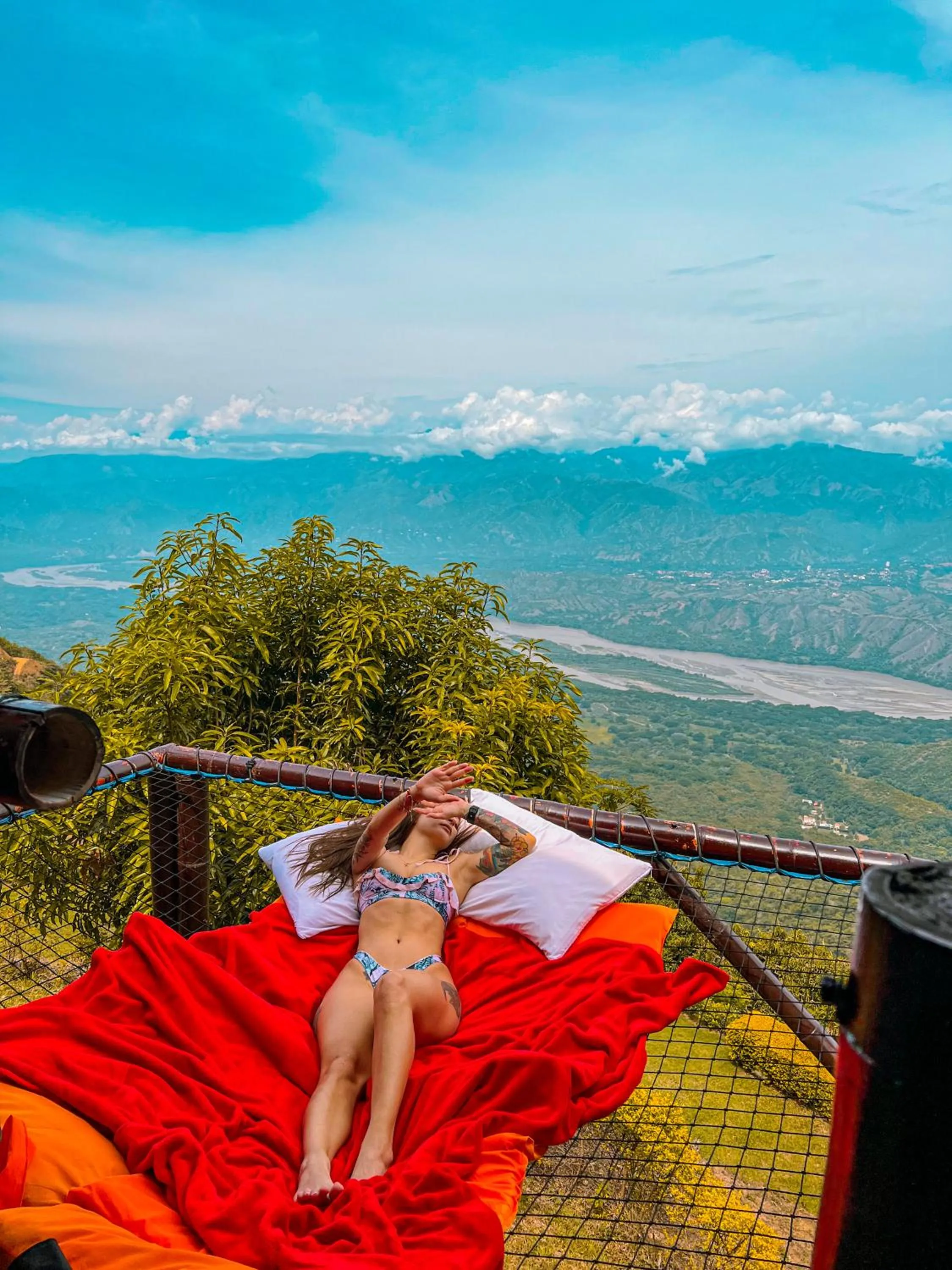 Natural landscape in Glamping Mirador Santa Fe-Sopetran